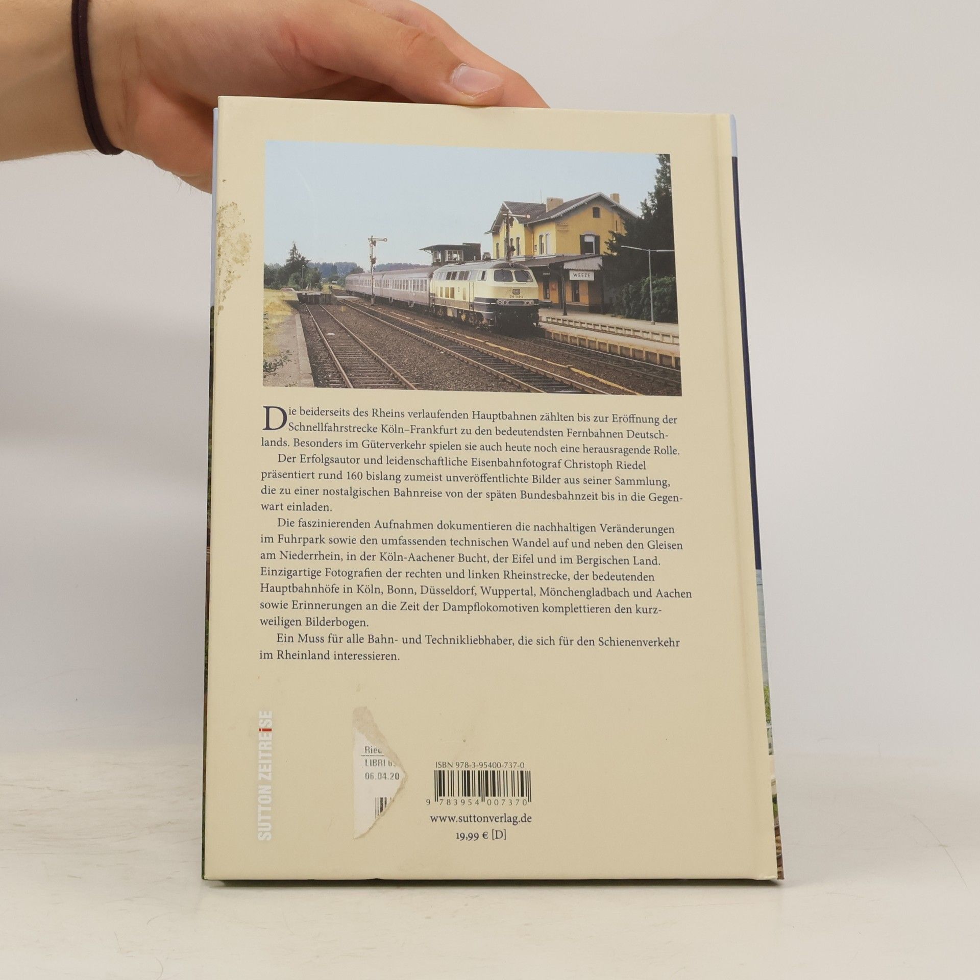 Christoph Riedel Die Eisenbahn im Rheinland