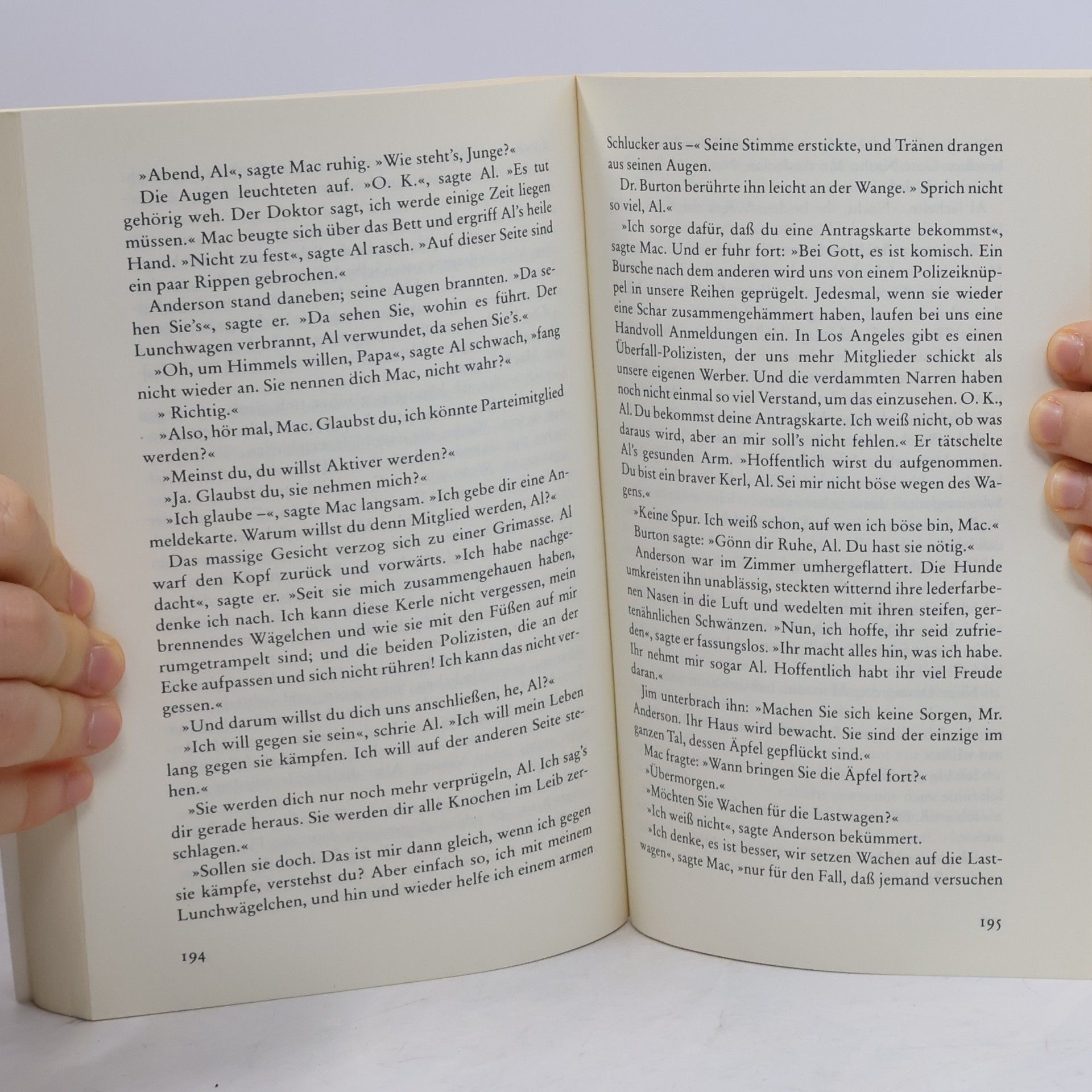 John Steinbeck Stürmische Ernte