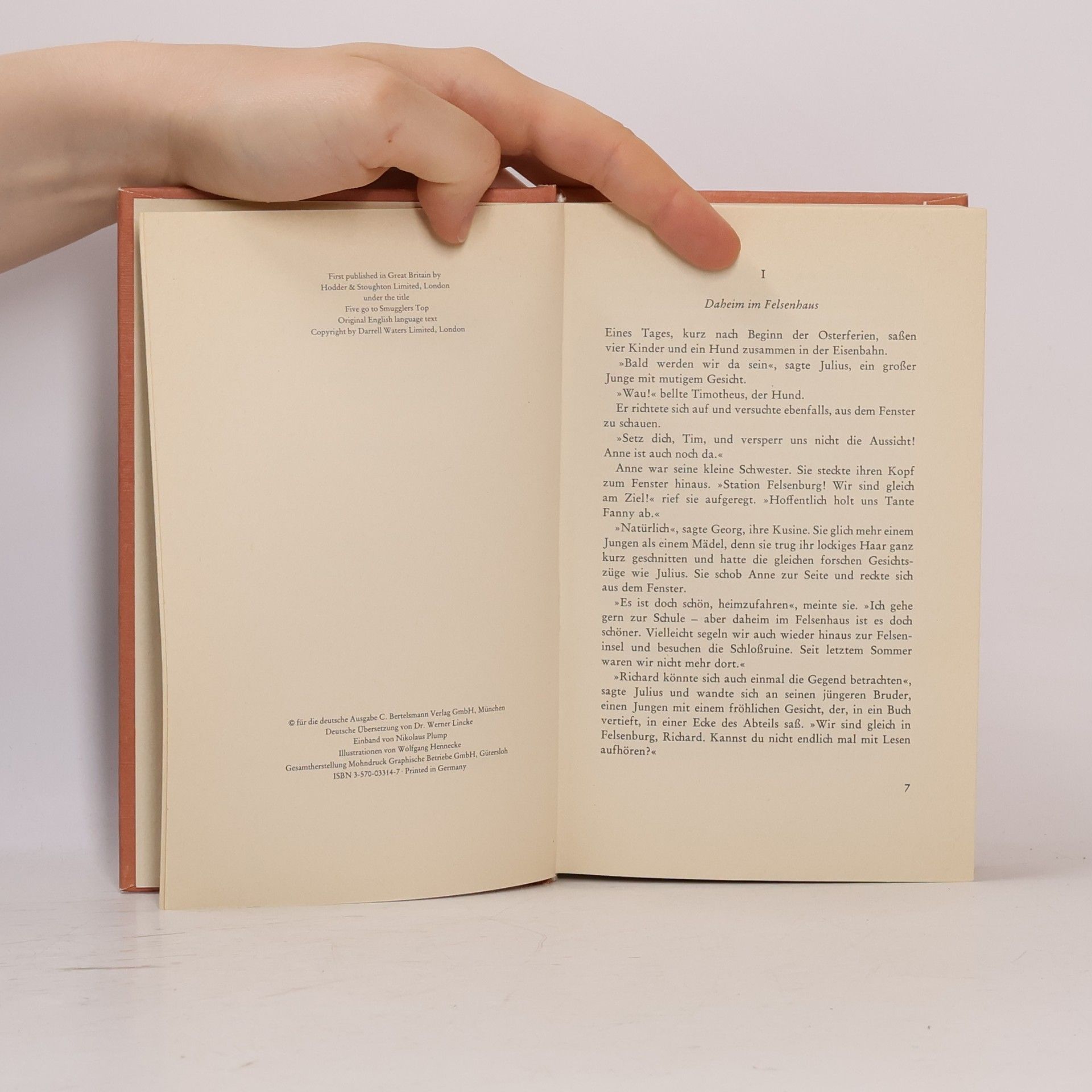 Enid Blyton Fünf Freunde auf Schmugglerjagd