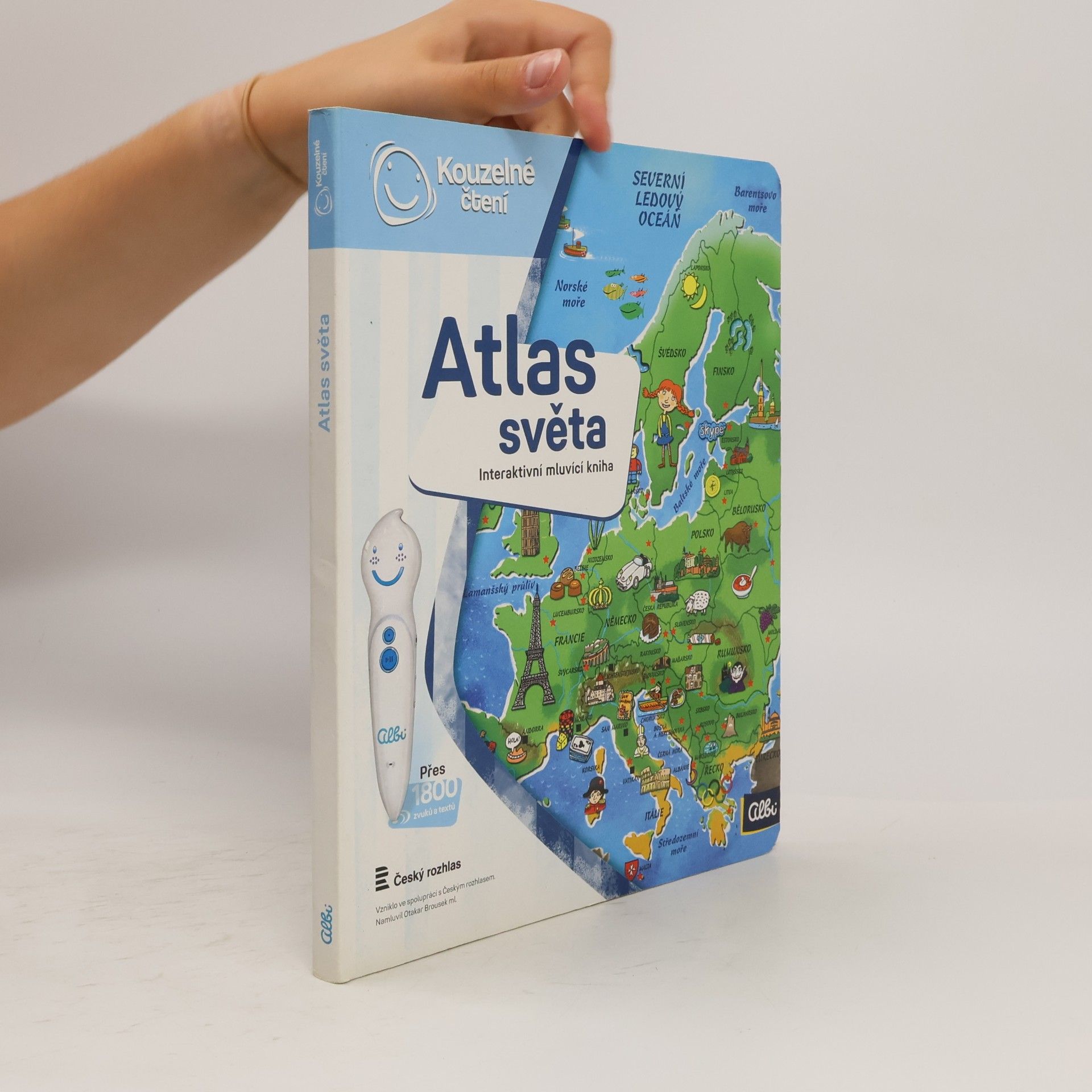 Atlas světa. Interaktivní mluvící kniha