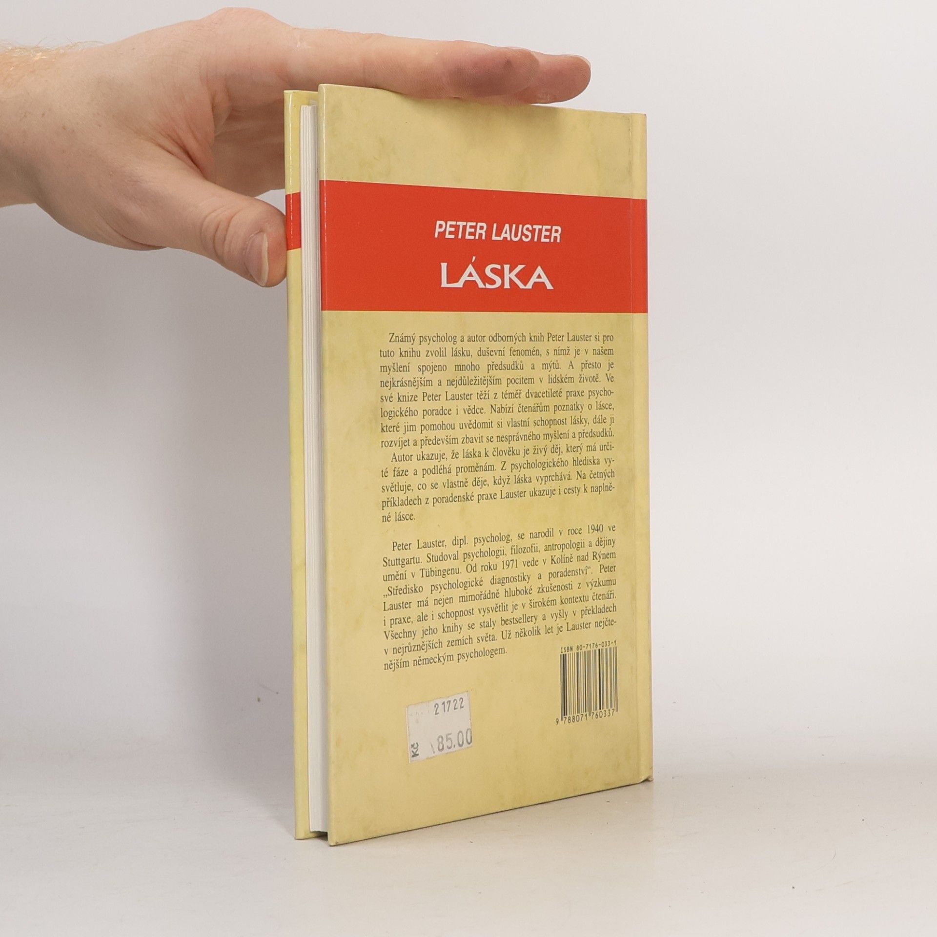 Peter Lauster Láska. Psychologie jednoho fenoménu