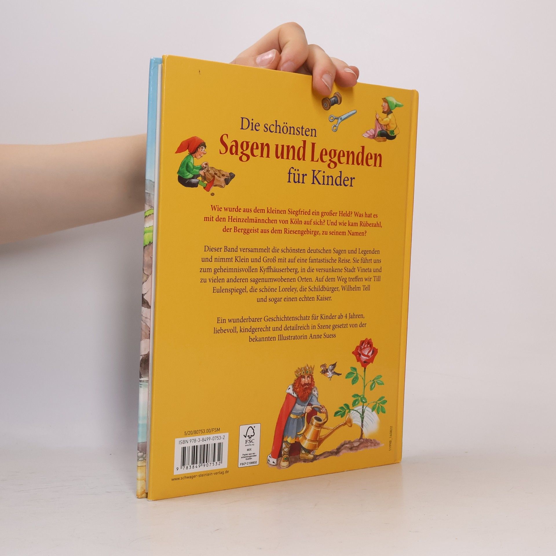 Karla S. Sommer Die schönsten Sagen und Legenden für Kinder