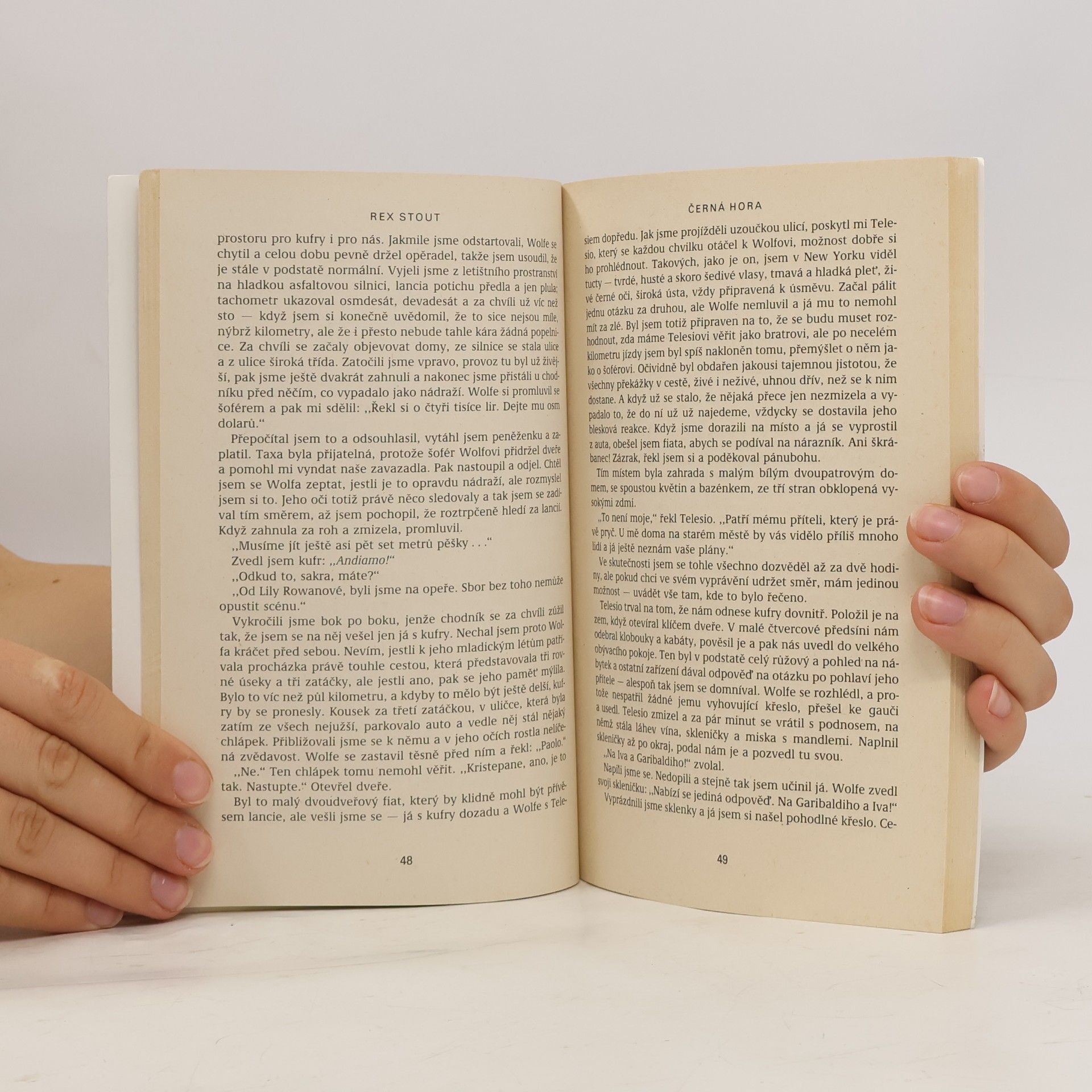 Rex Stout Černá Hora