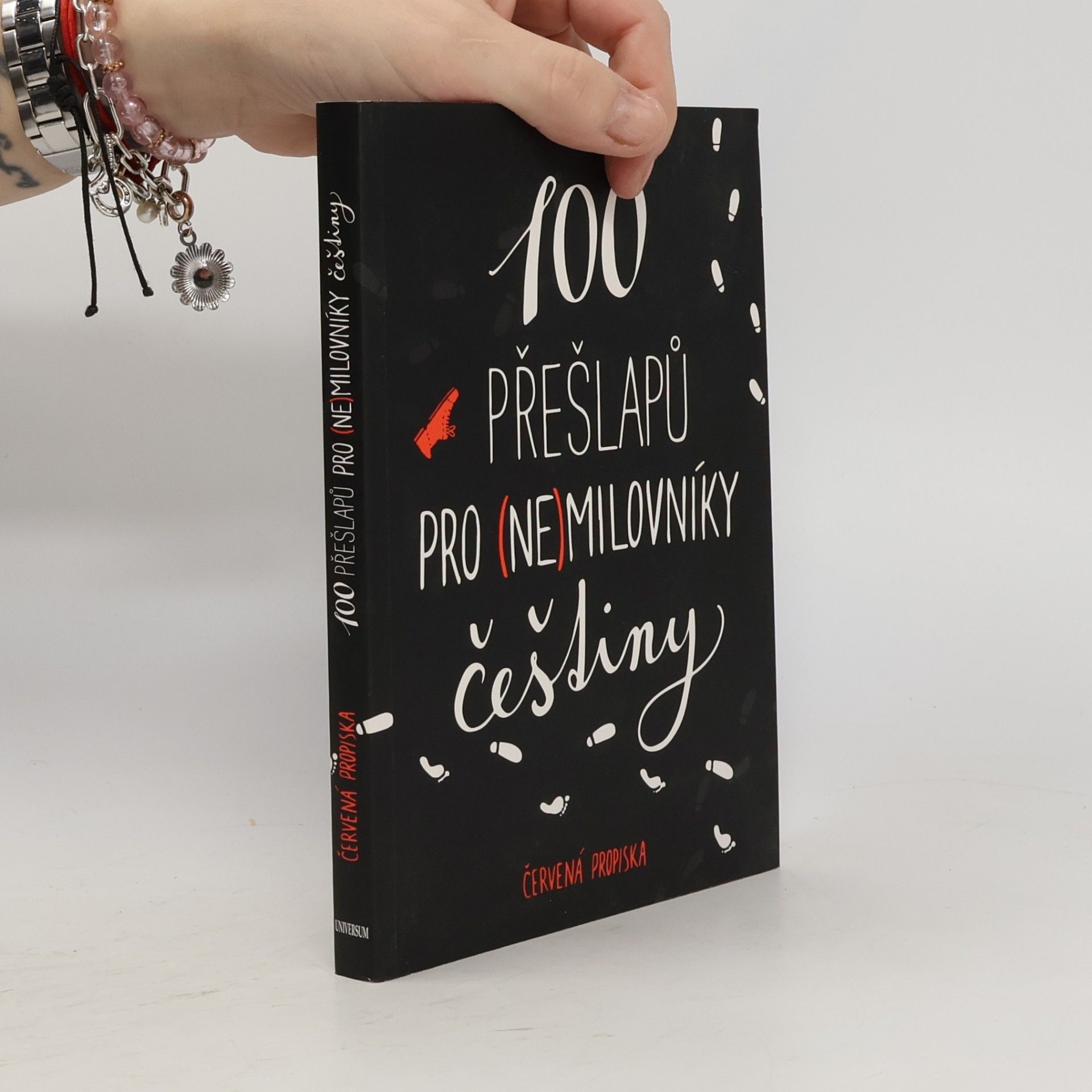 Červená propiska 100 přešlapů pro (ne)milovníky češtiny
