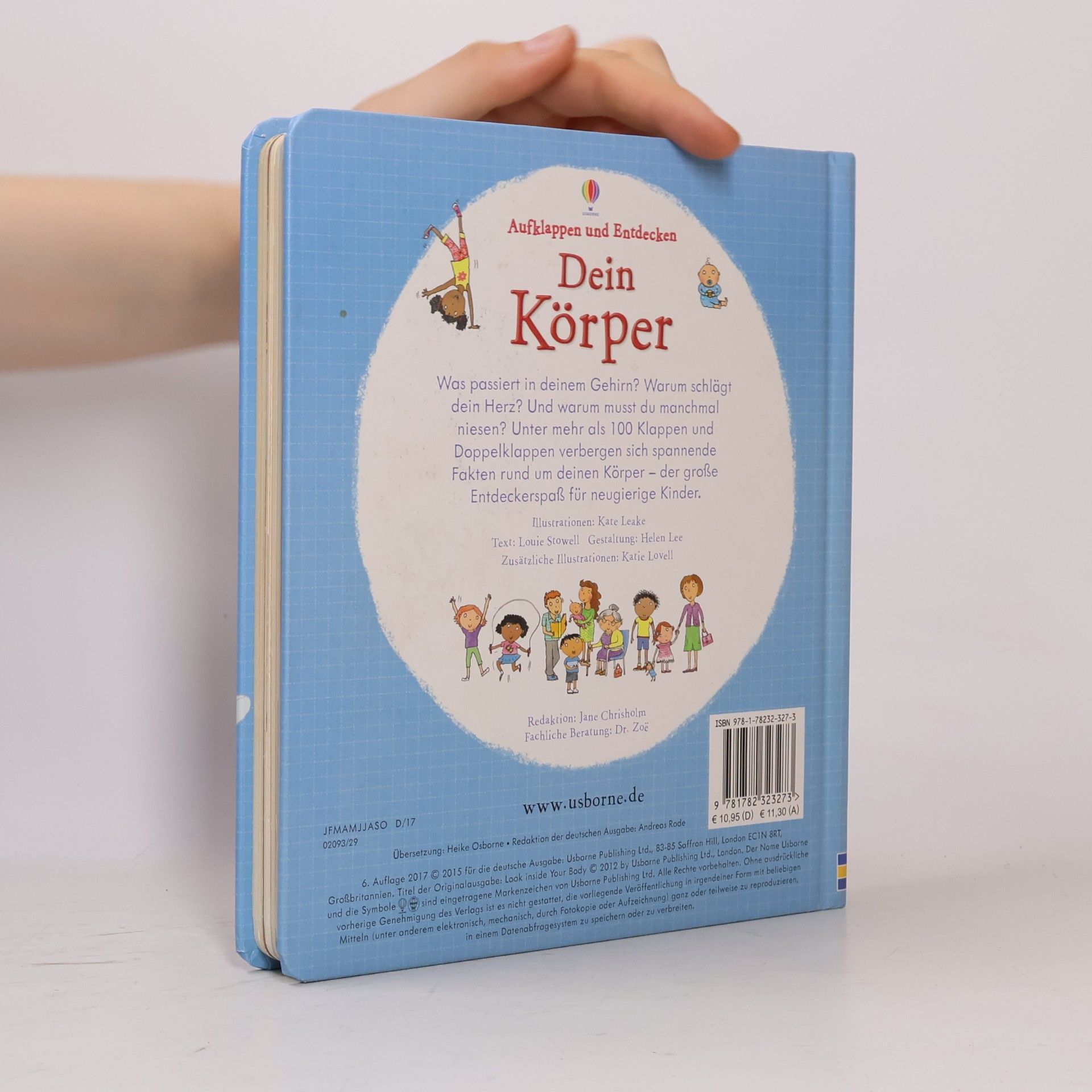 Louie Stowell Aufklappen und Entdecken: Dein Körper