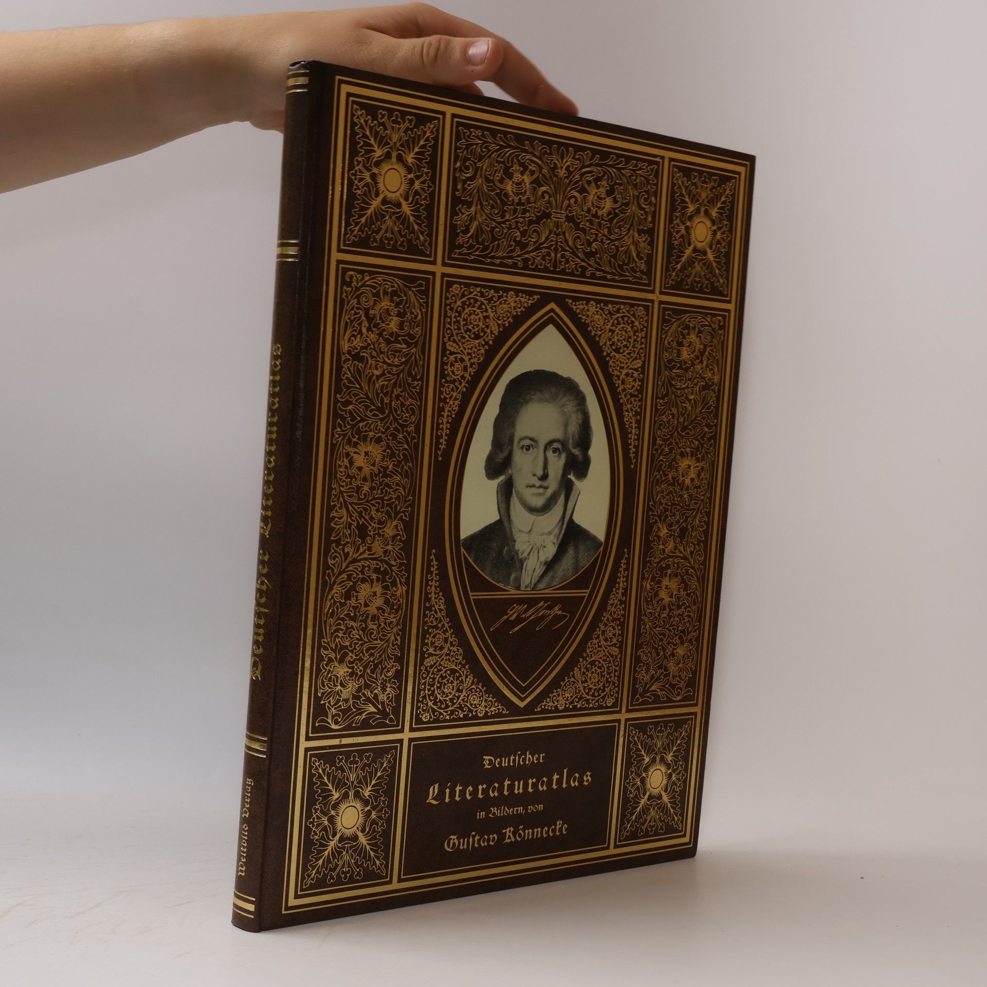 Gustav Könnecke Deutscher Literaturatlas in Bildern