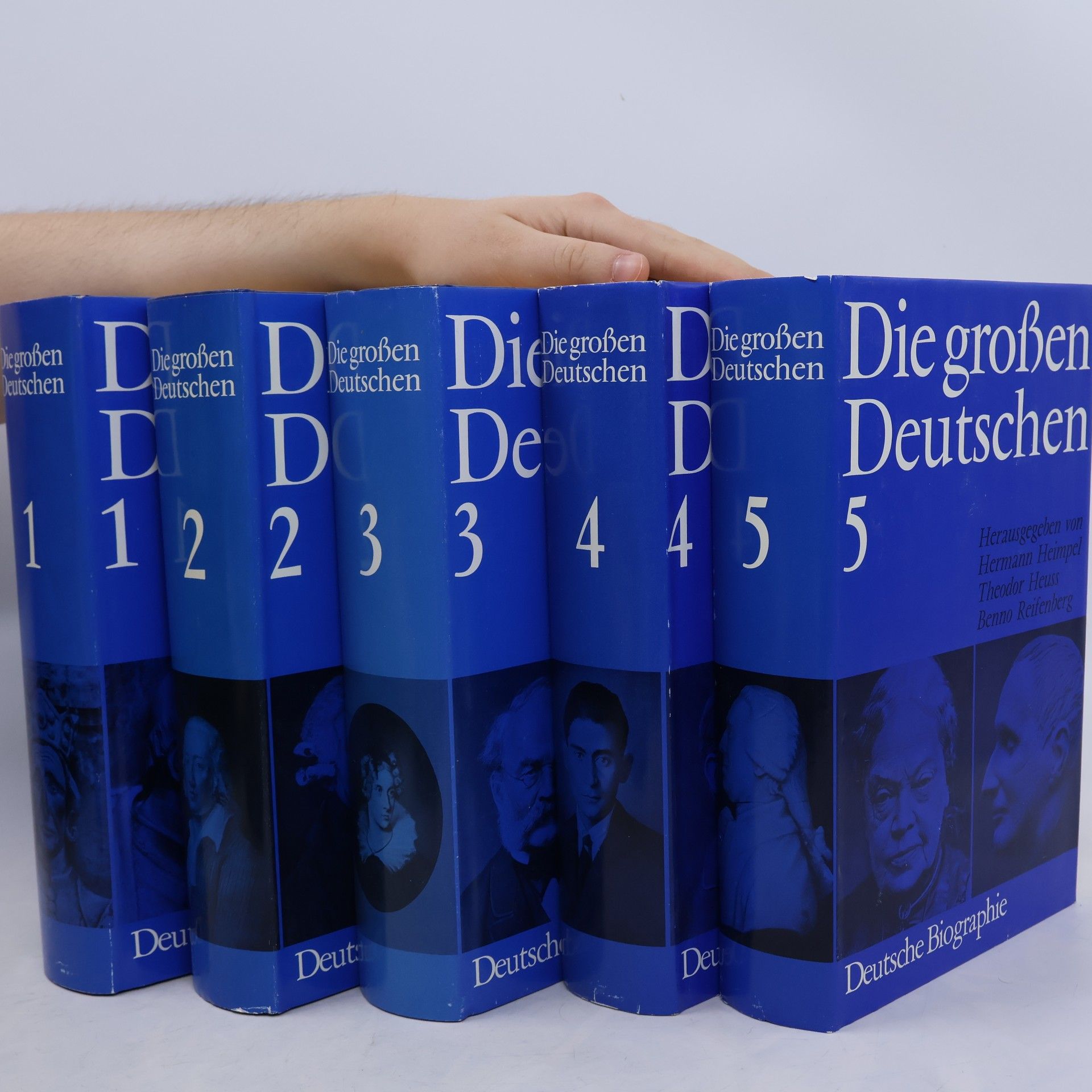 Hermann Heimpel Die großen Deutschen 1-5