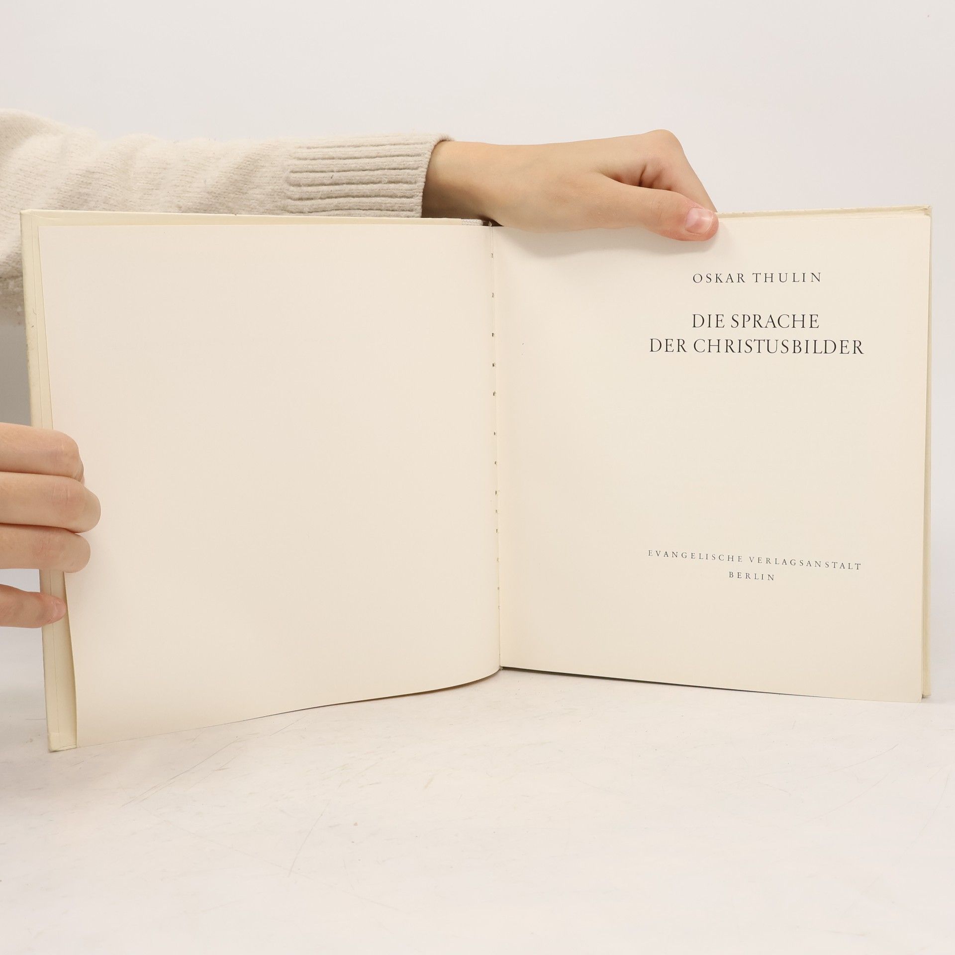 Oskar Thulin Die Sprache der Christusbilder