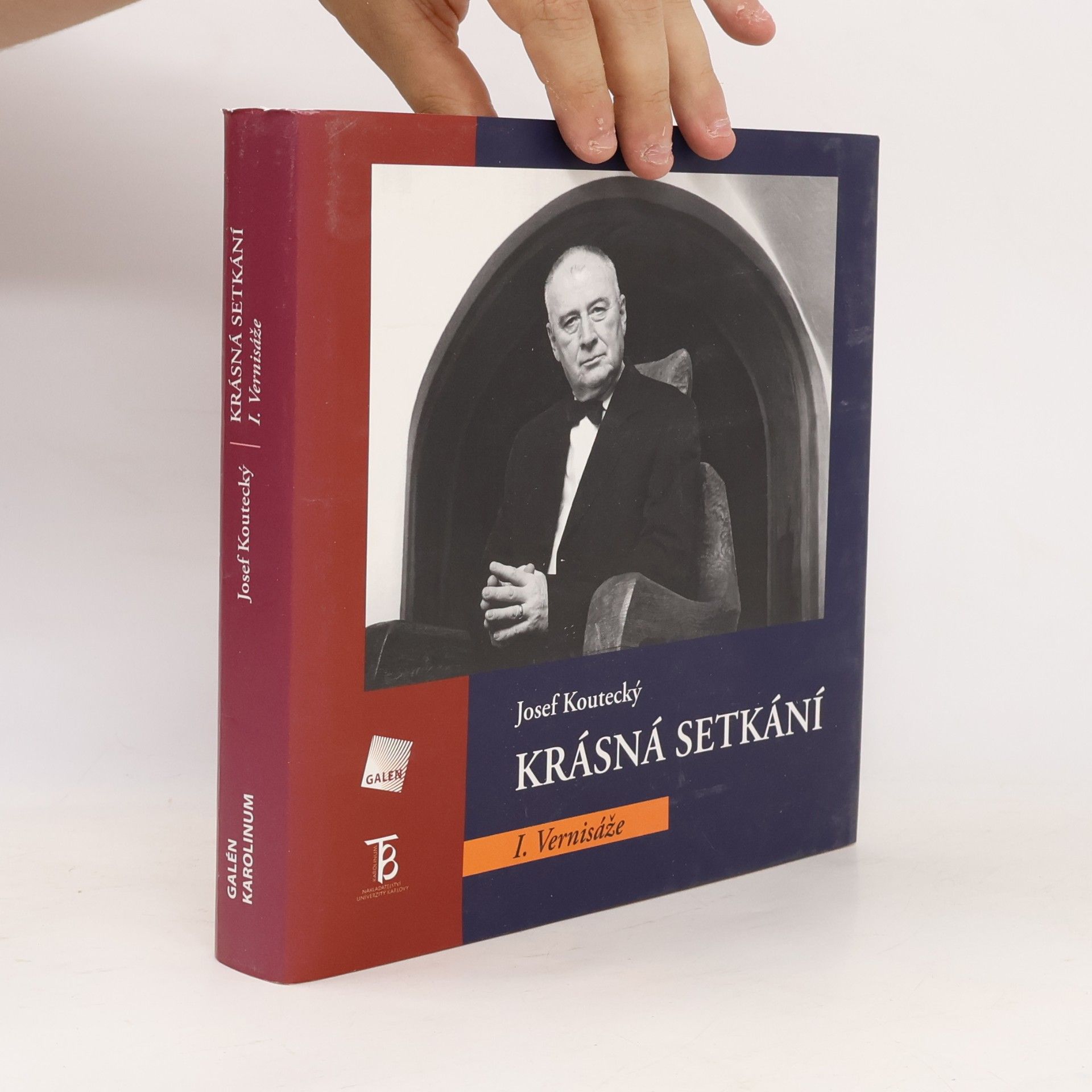 Josef Koutecký Krásná setkání. I, Vernisáže