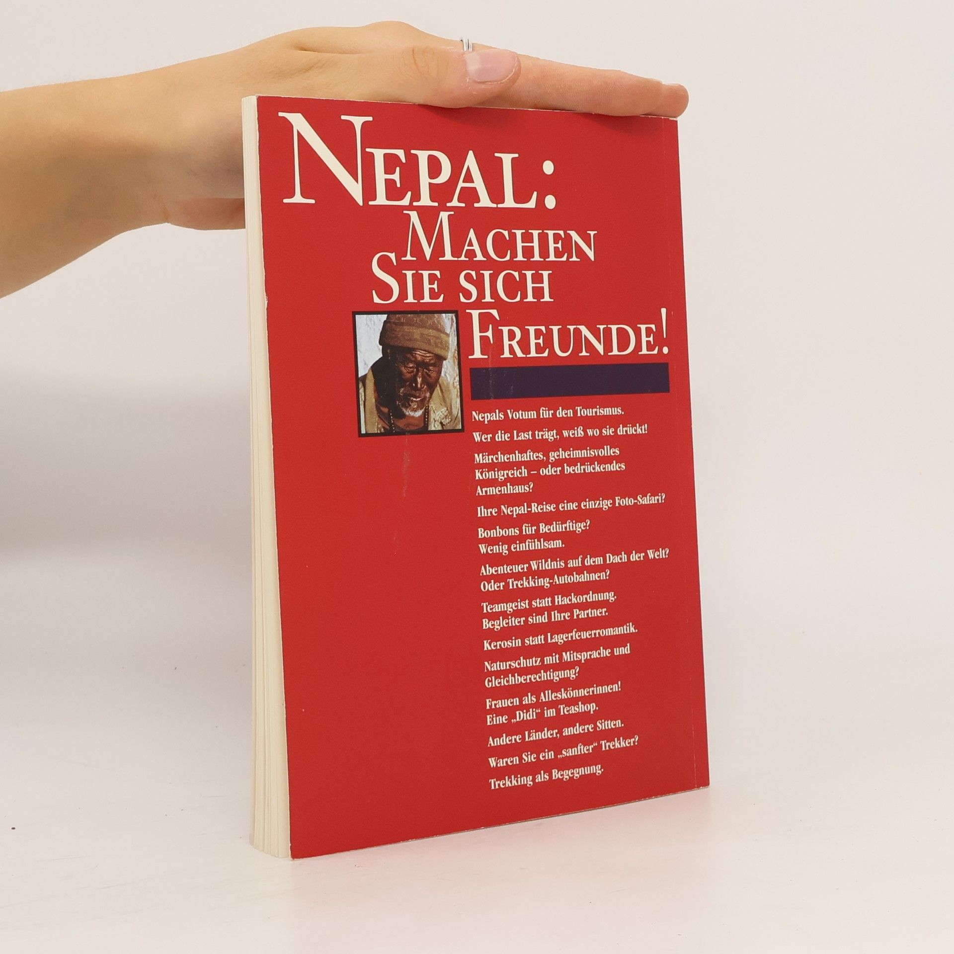 Wolf-Peter Bständig Nepal. Machen Sie sich Freunde!