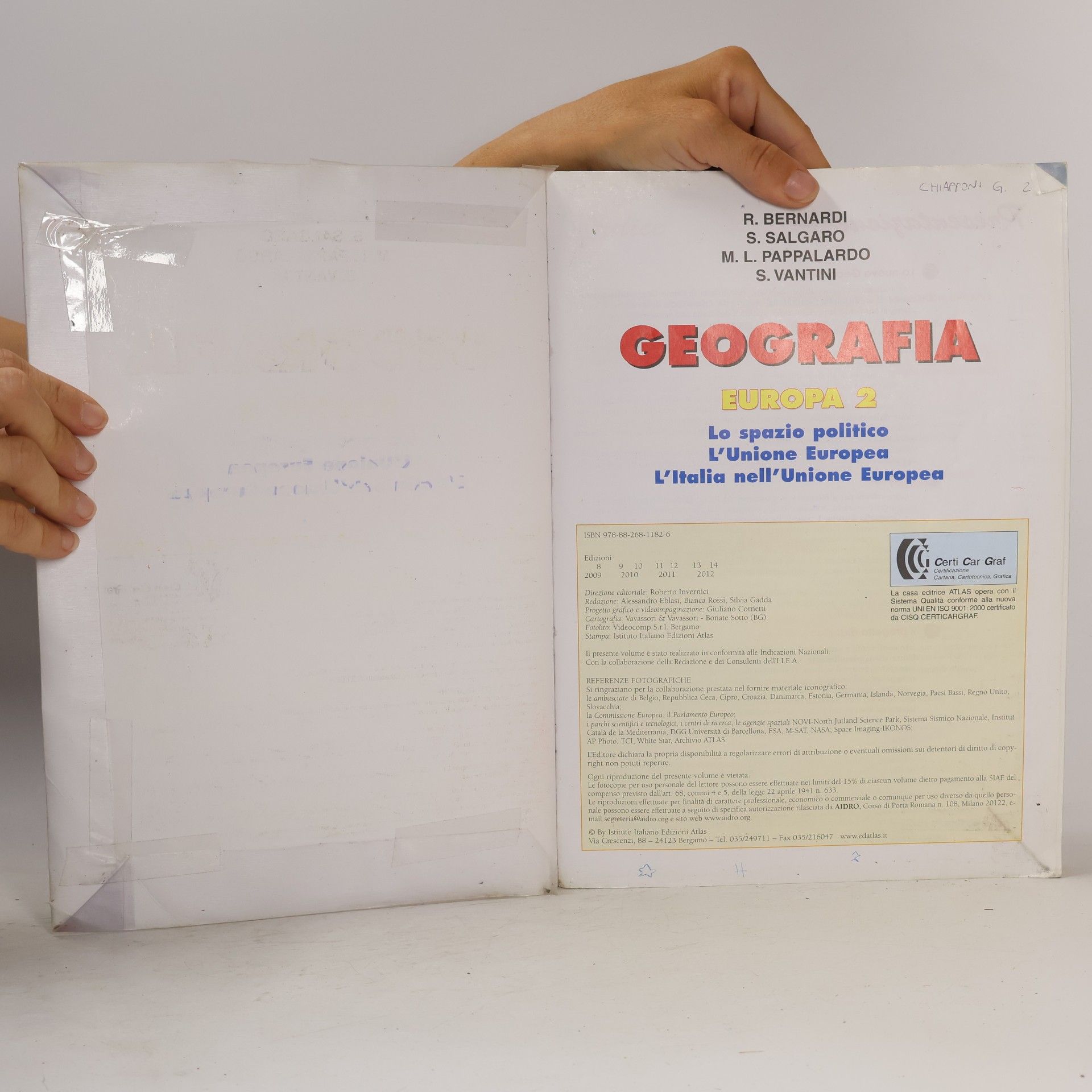 Roberto Bernardi Geografia Europa. Per la scuola media