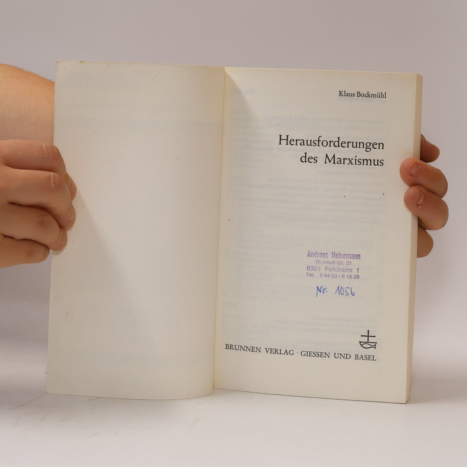 Klaus Bockmühl ABCteam - 924: Herausforderungen des Marxismus
