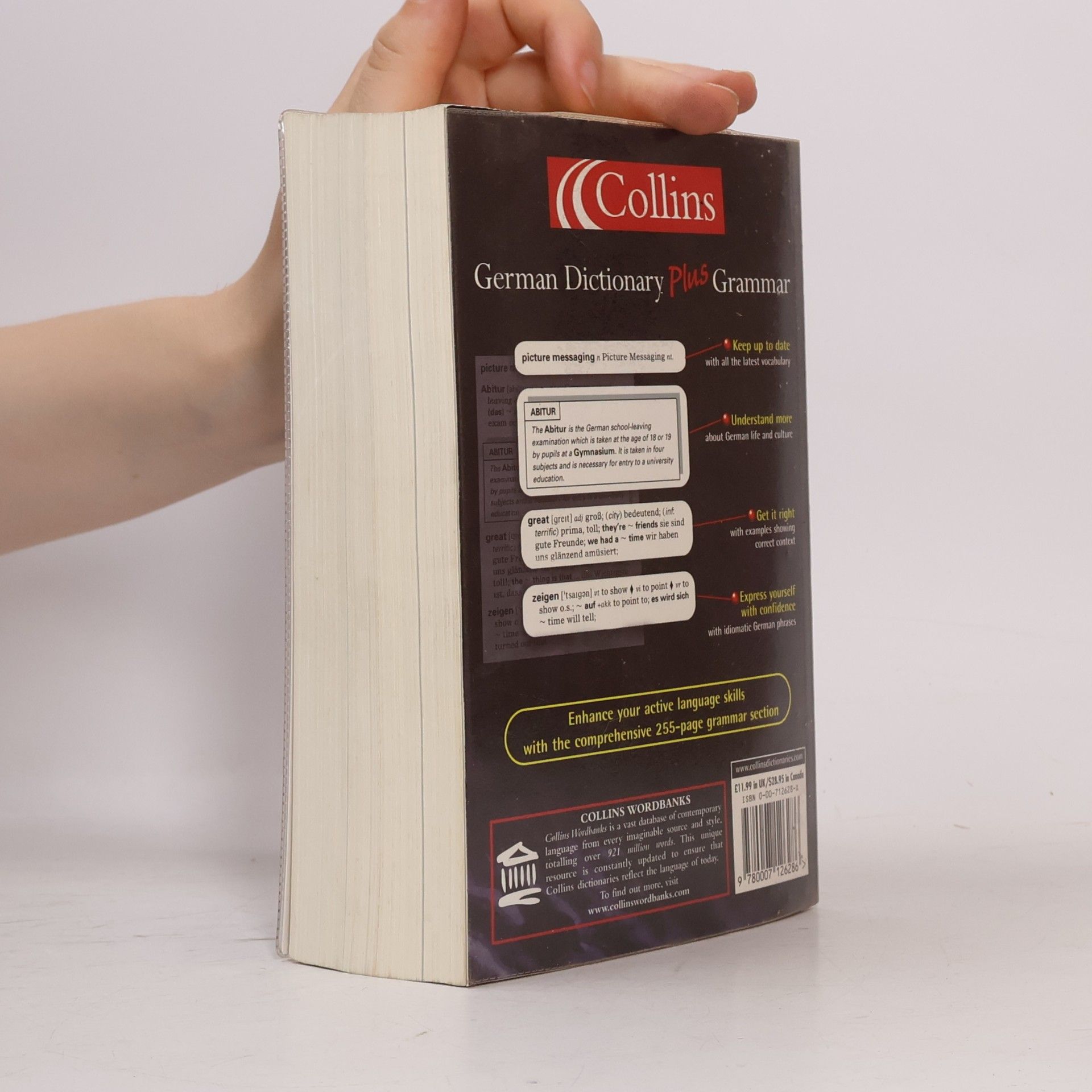 Collins German Dictionary Plus Grammar