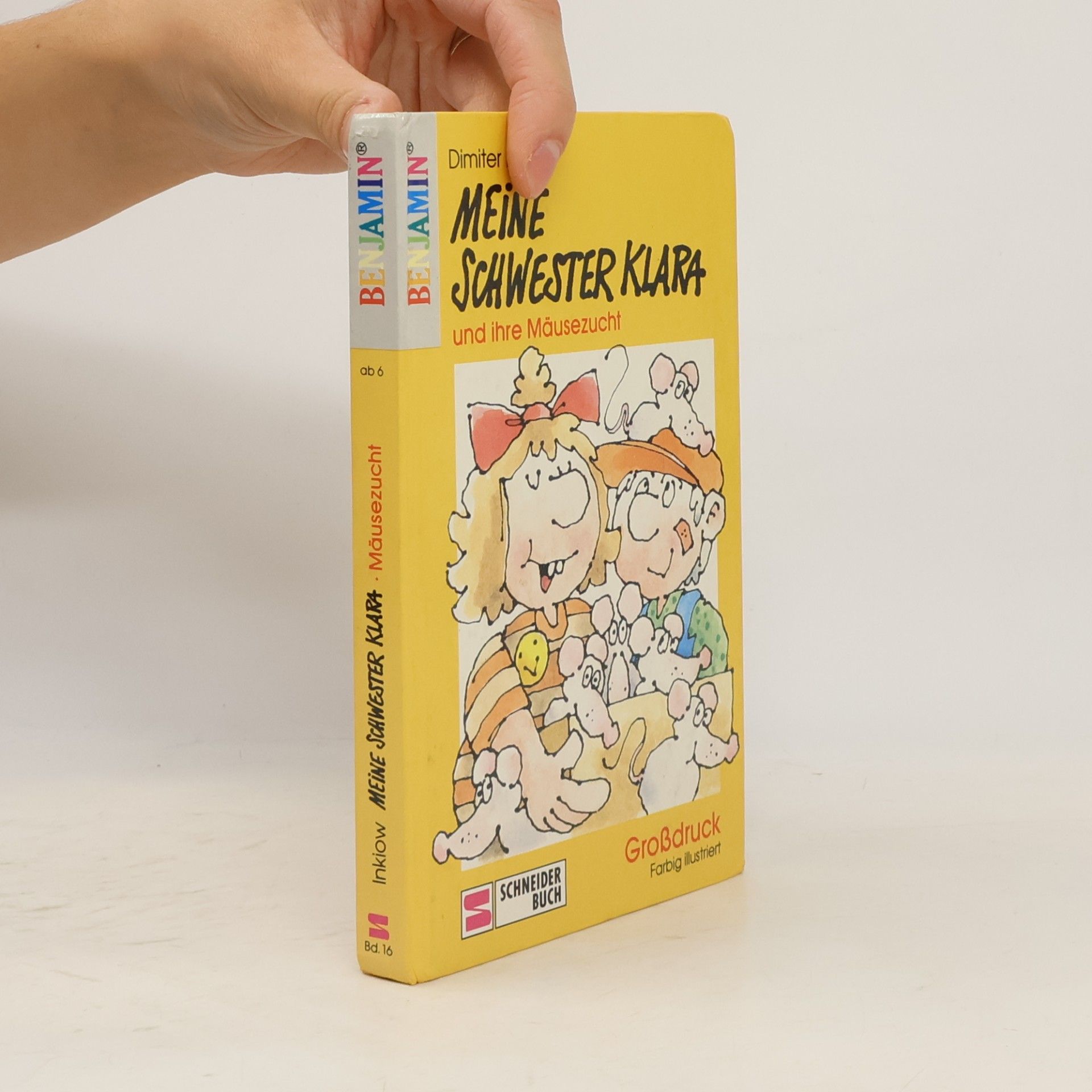 Meine Schwester Klara und ihre Mäusezucht