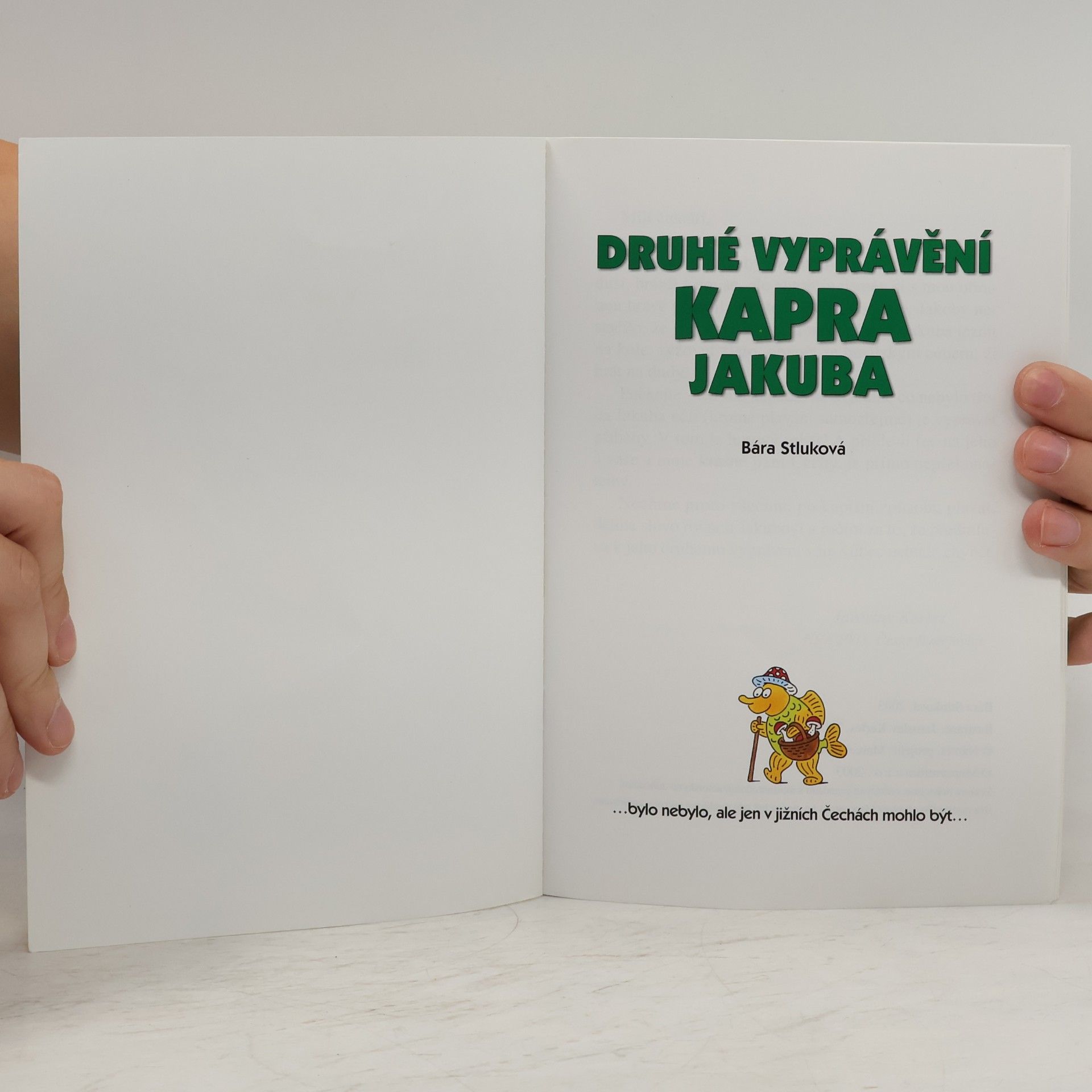 Bára Stluková Druhé vyprávění kapra Jakuba