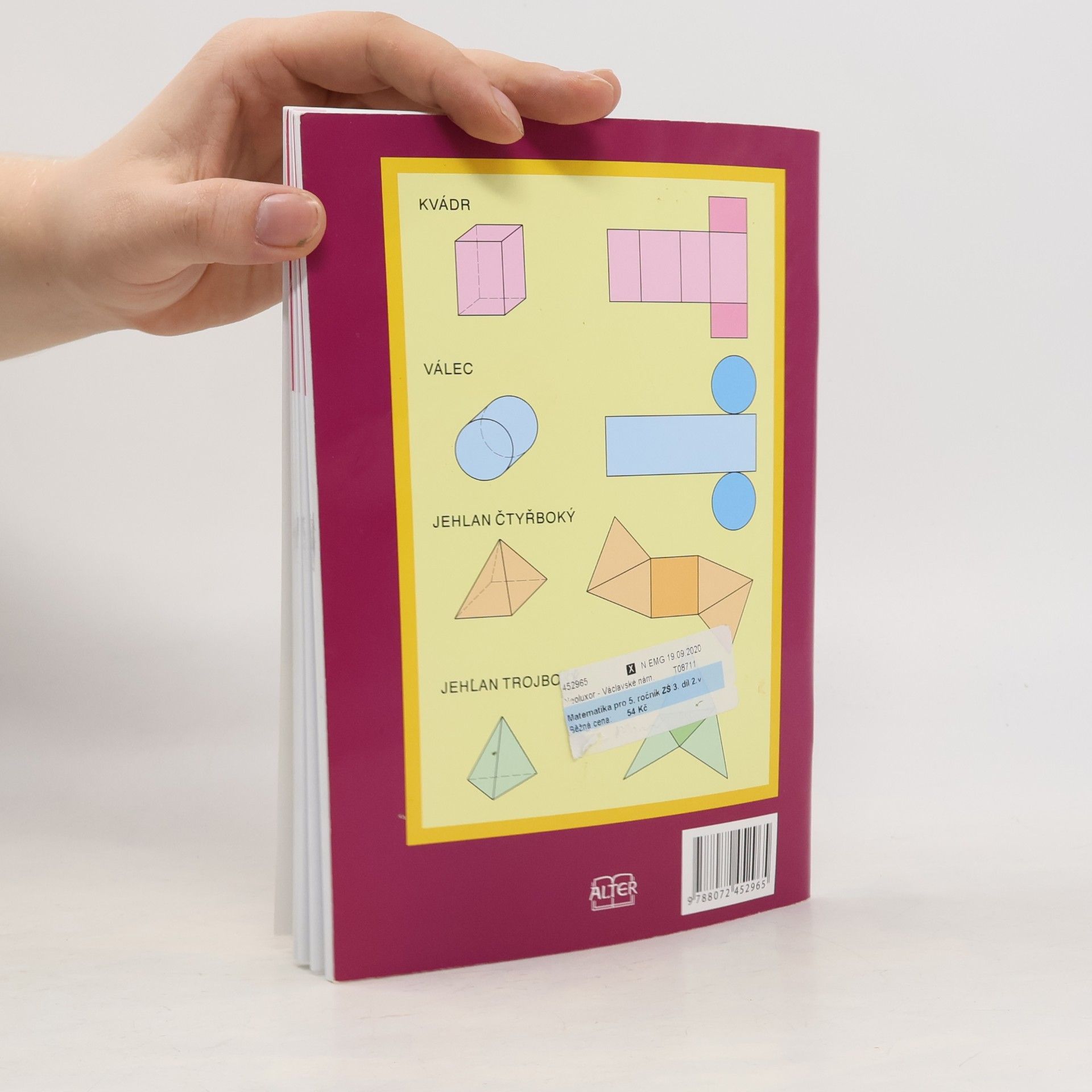 Jaroslava Justová Matematika pro 5. ročník základních škol (3. díl)
