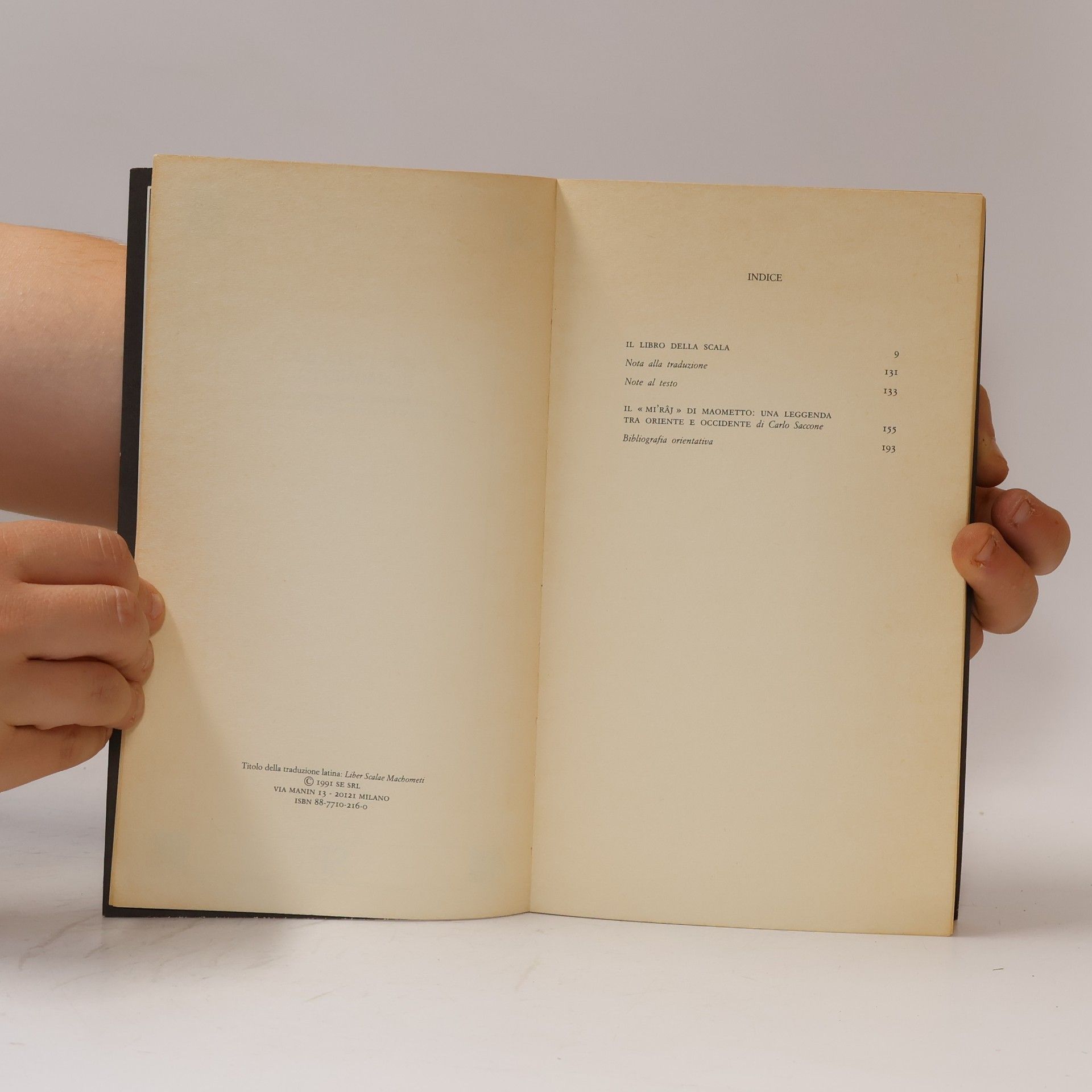 Unknown Author Il libro della scala