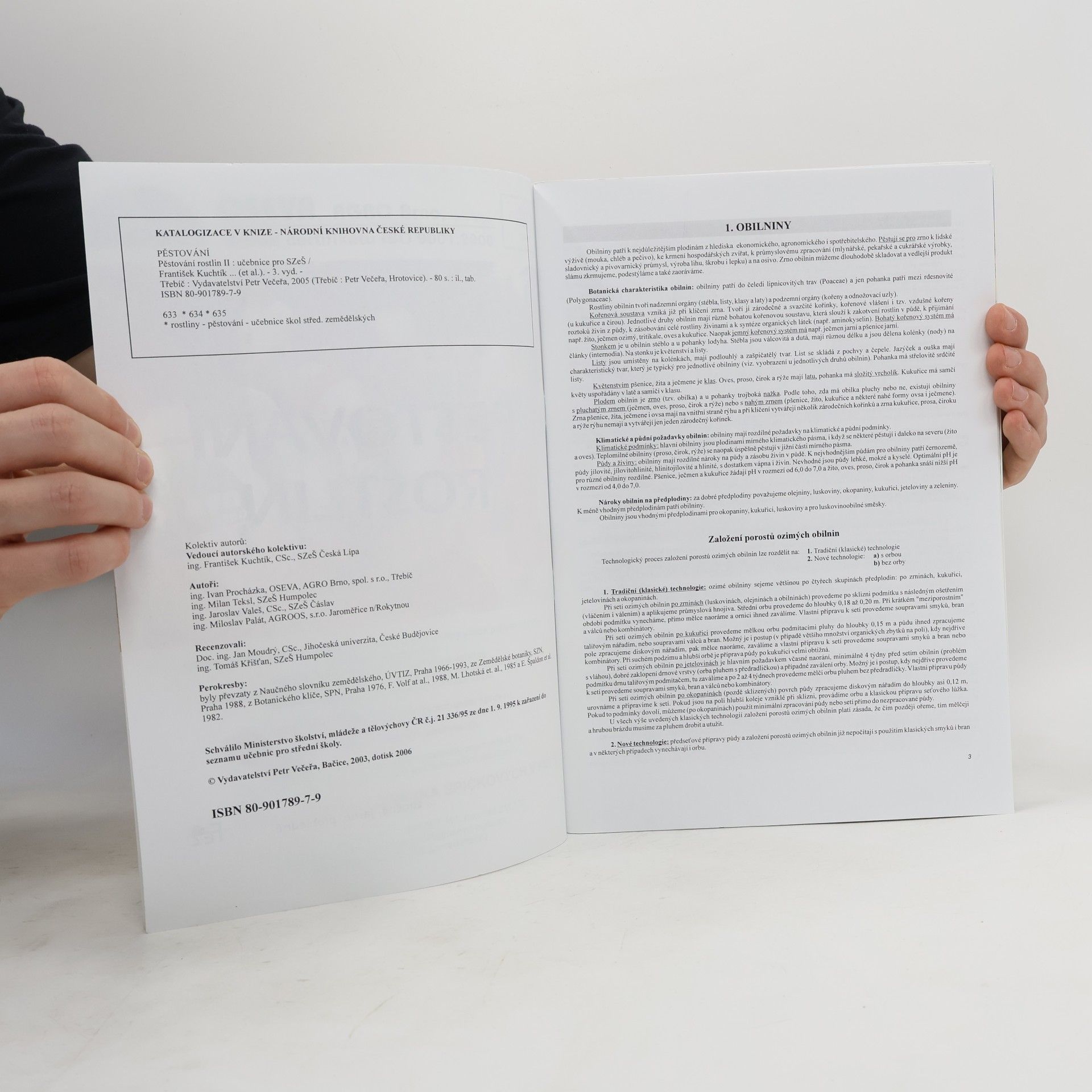 kolektiv Pěstování rostlin - speciální část