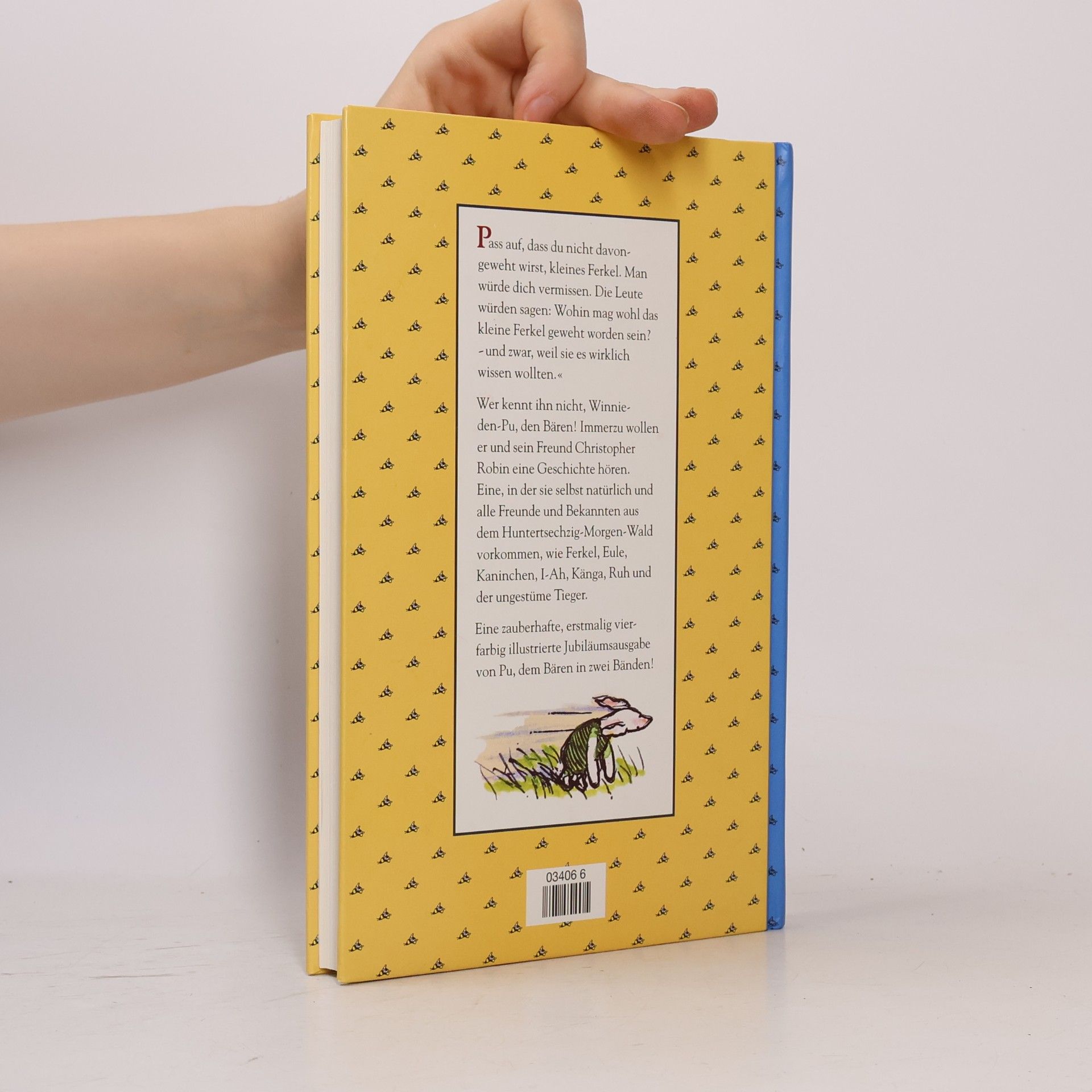 A. A. Milne Pu baut ein Haus