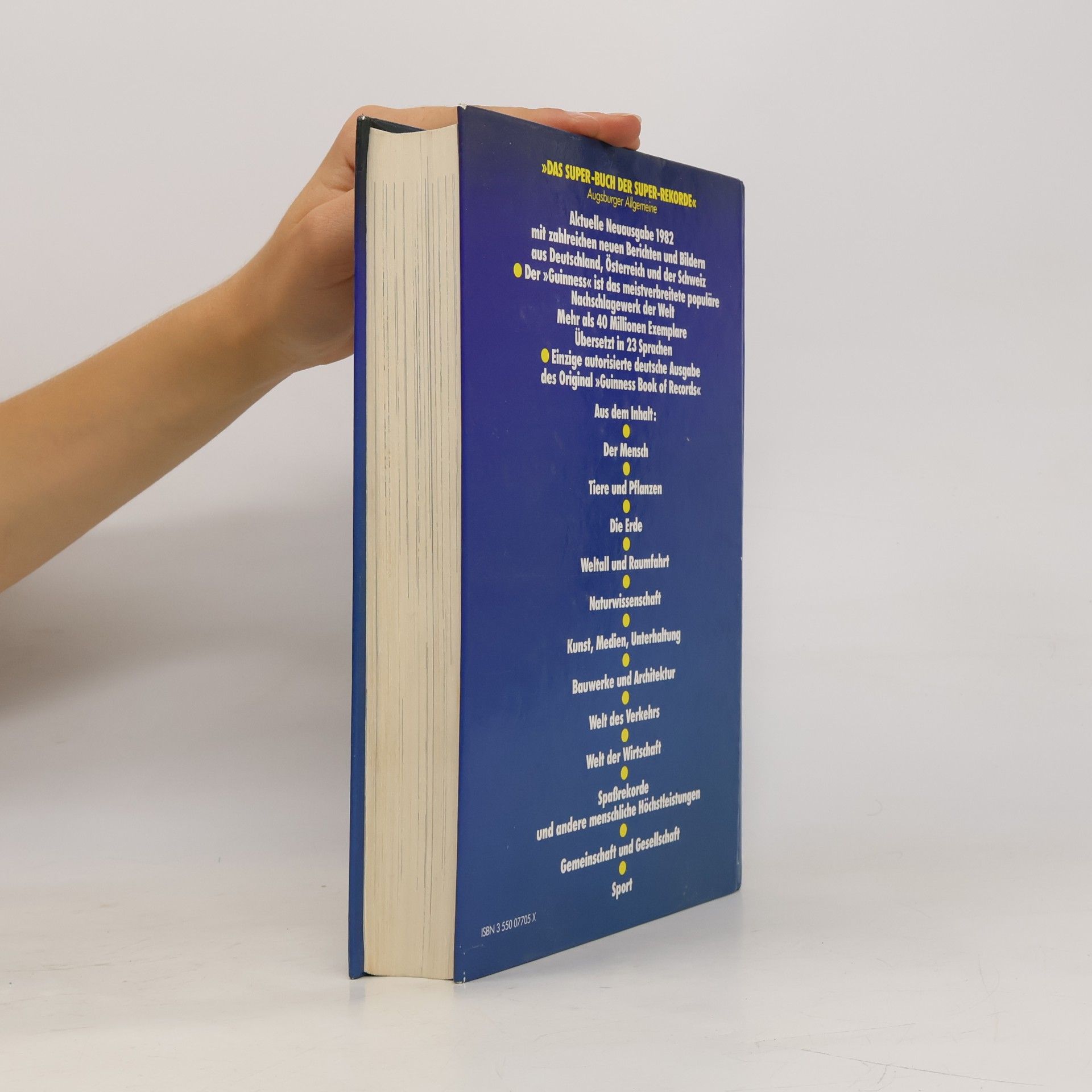 Autores varios Guinness Buch der Rekorde 1982
