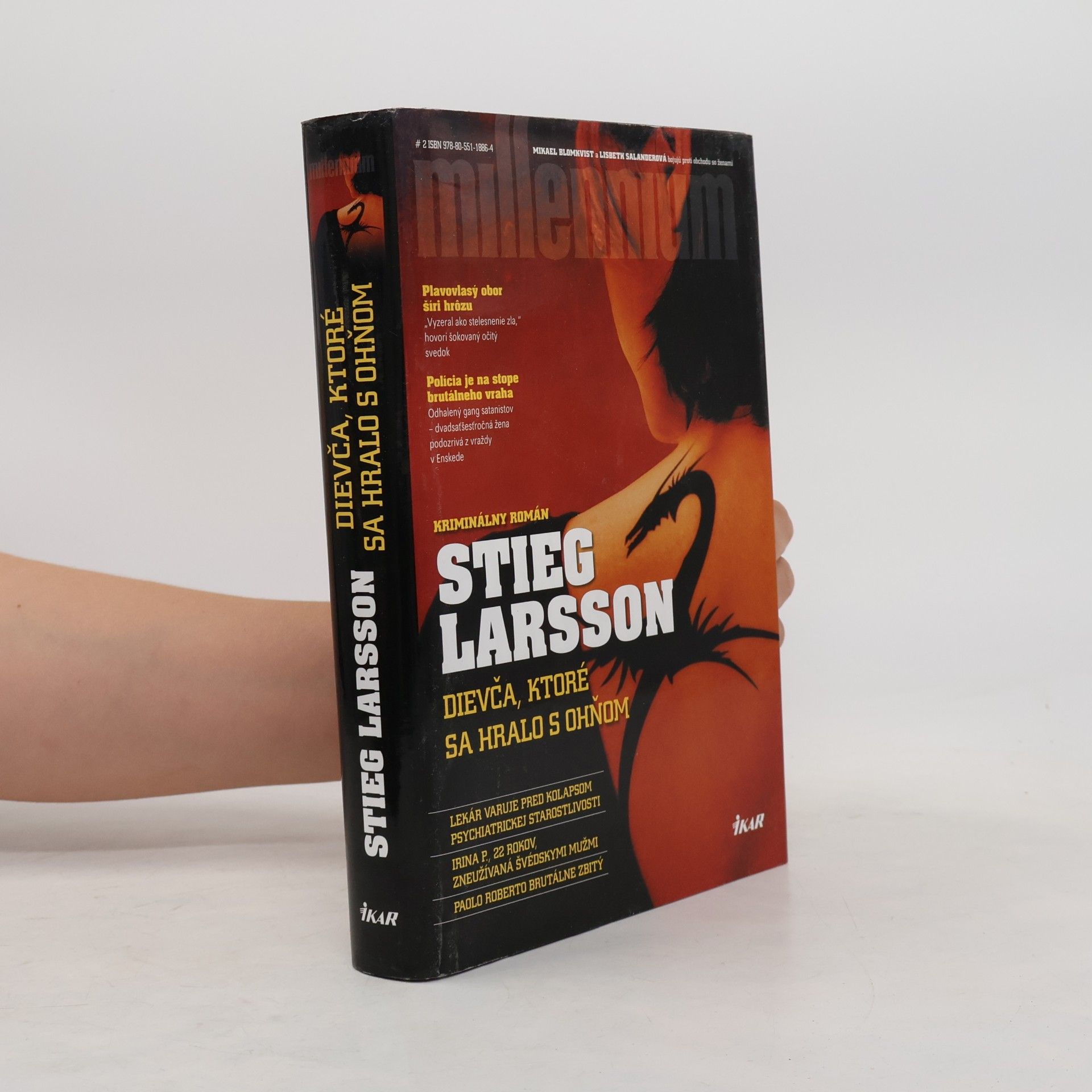 Stieg Larsson Dievča, ktoré sa hralo s ohňom