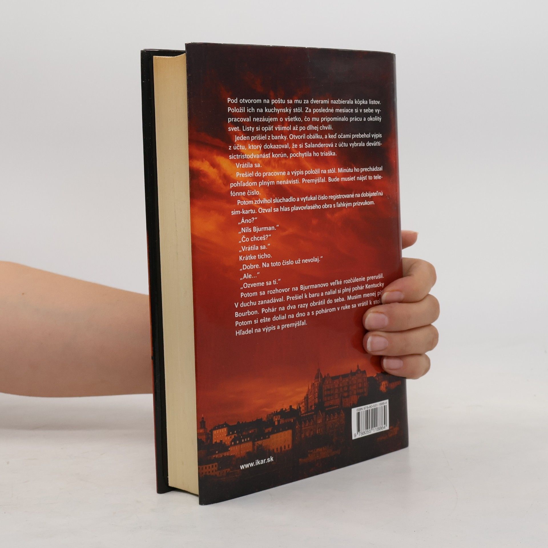 Stieg Larsson Dievča, ktoré sa hralo s ohňom