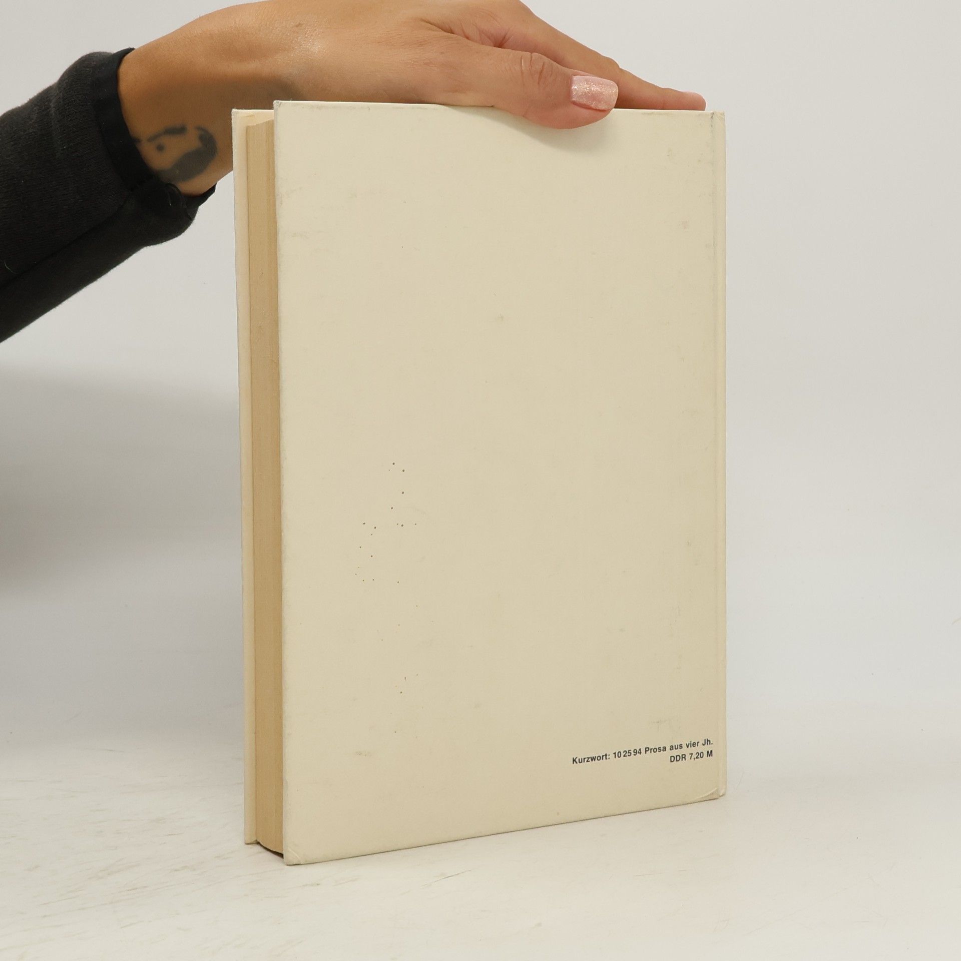 Various authors Prosa aus vier Jahrhunderten