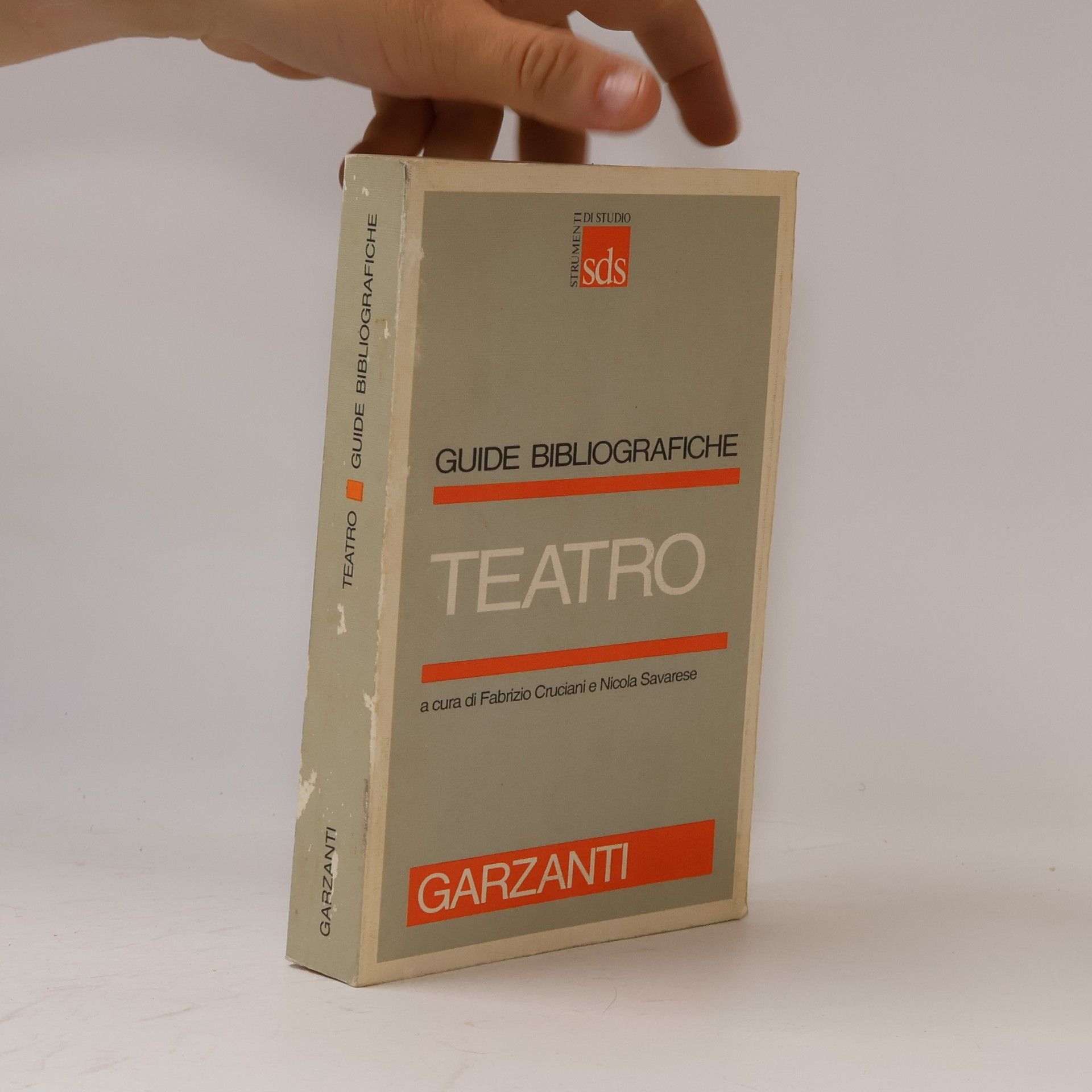 Fabrizio Cruciani Guide Bibliografiche: Teatro