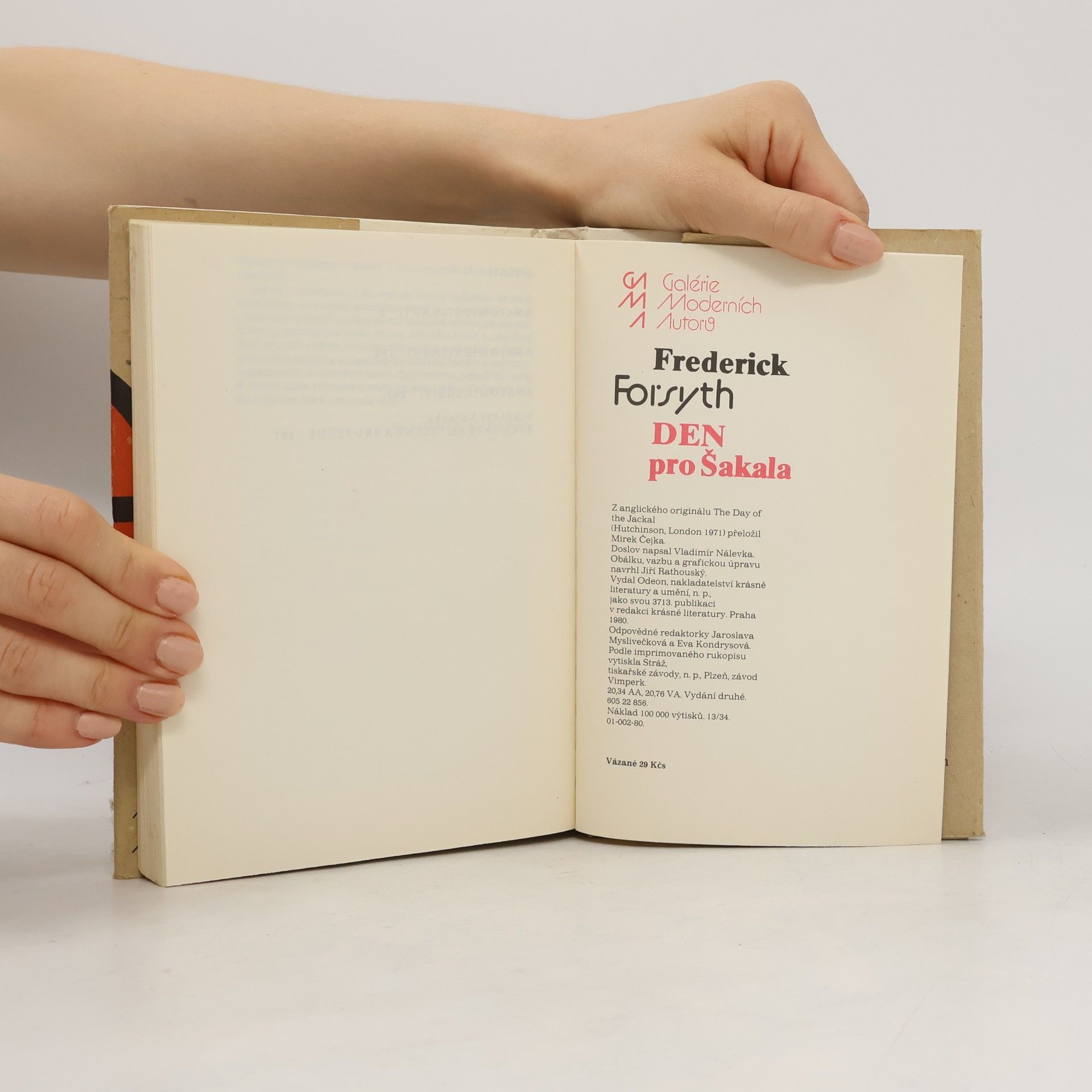 Frederick Forsyth Den pro Šakala