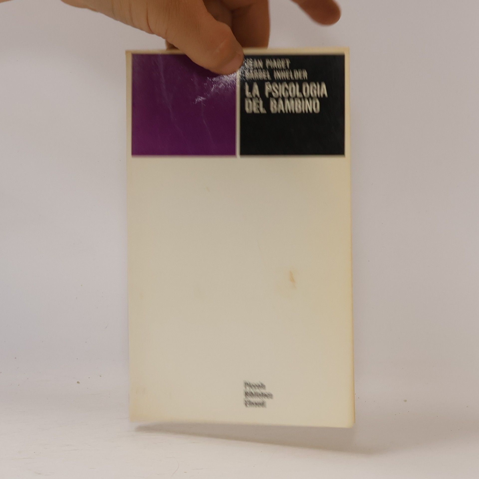 Bärbel Inhelder La psicologia del bambino