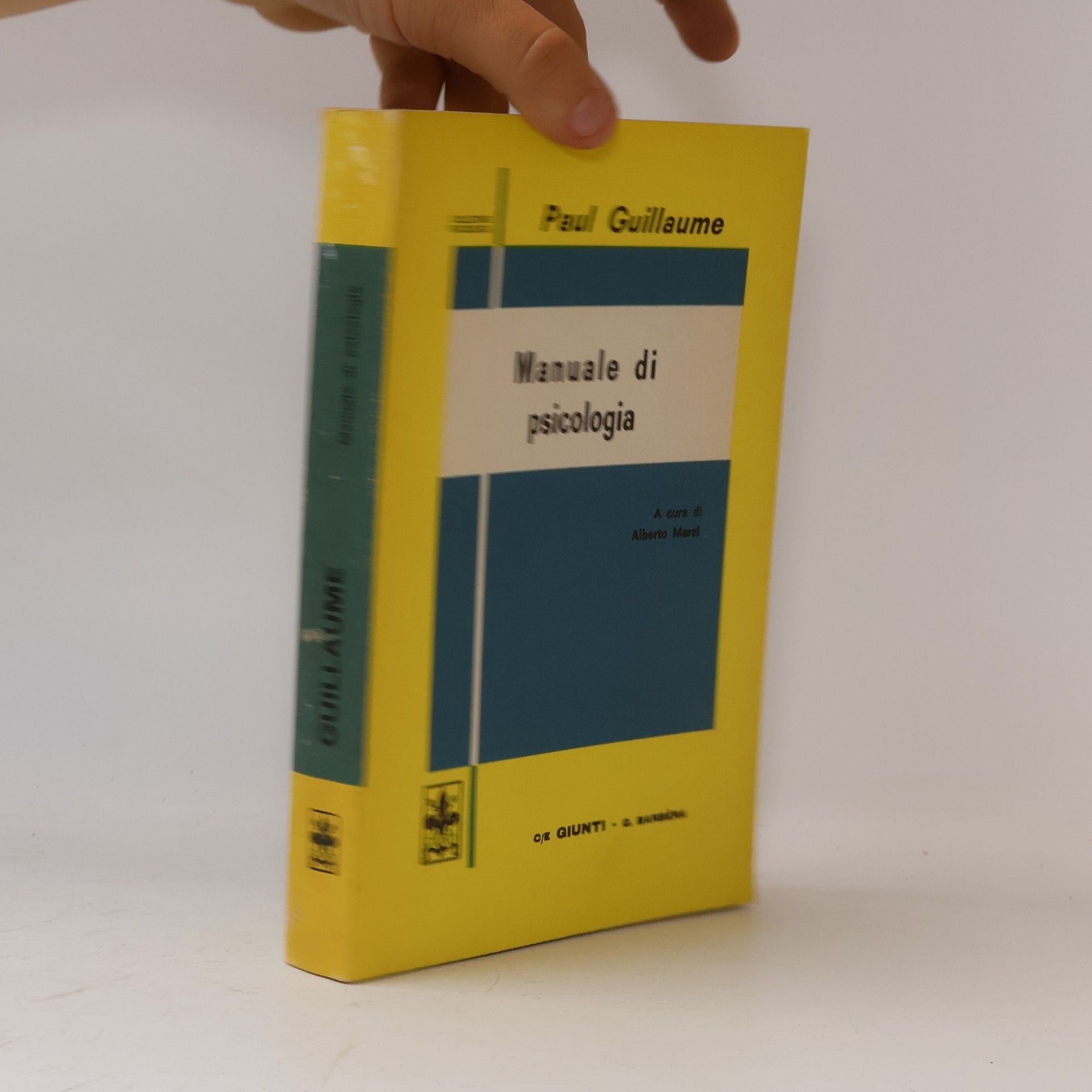 Paul Guillaume Manuale di psicologia