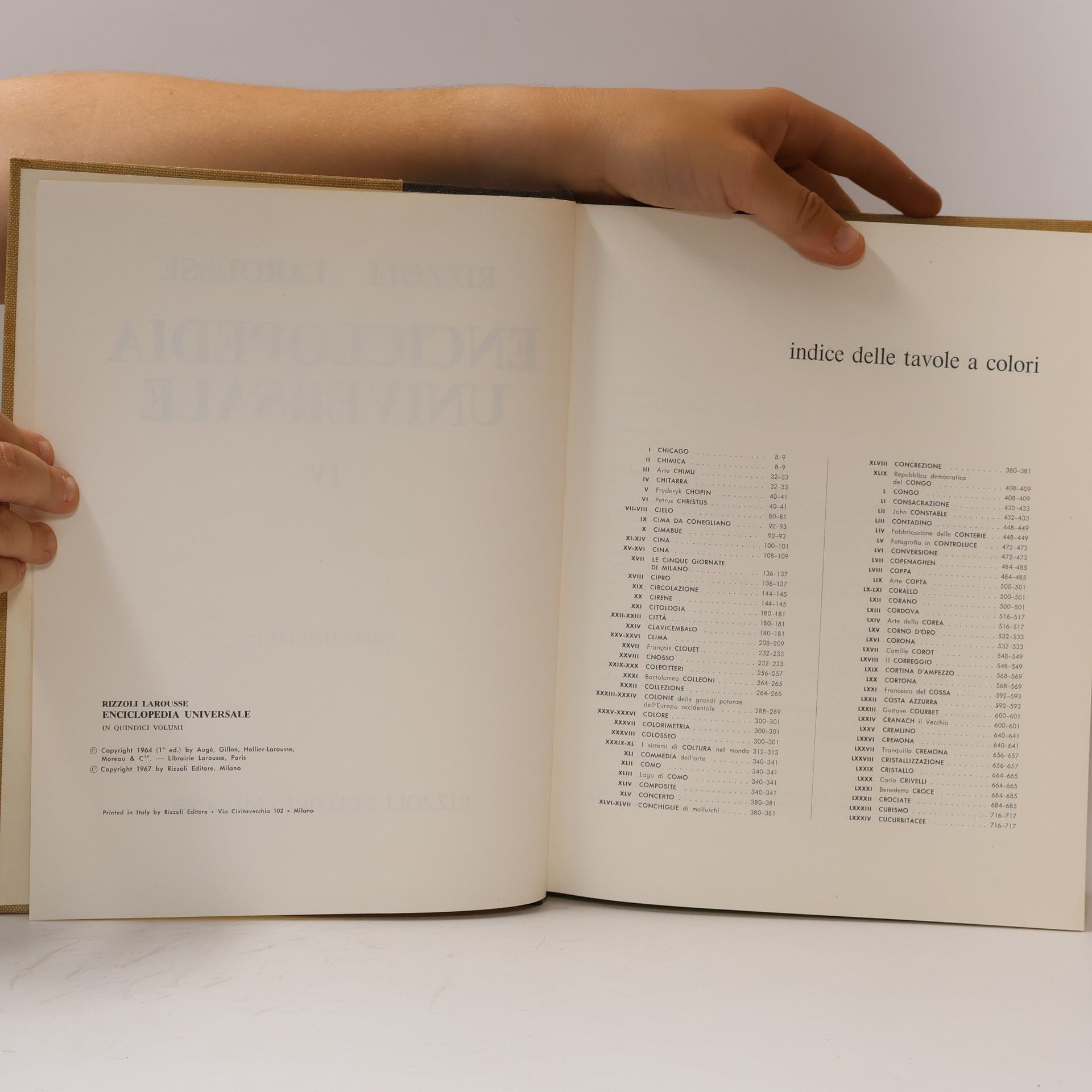 Autorenkollektiv Enciclopedia Universale Rizzoli Larousse IV.