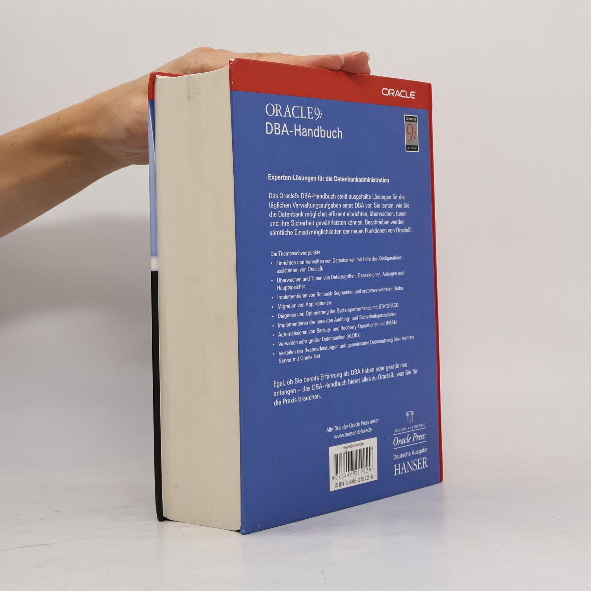 Kevin Loney Oracle9i-DBA-Handbuch