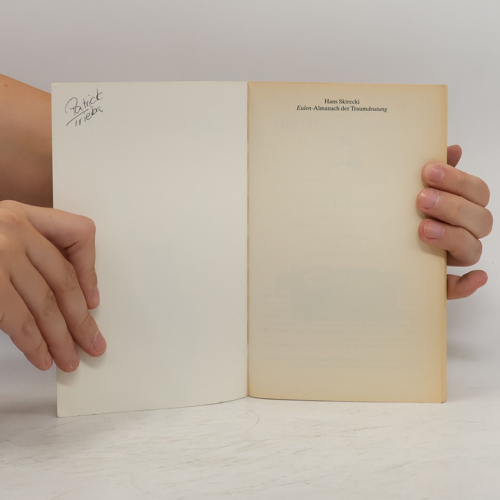Hans Skirecki Eulen-Almanach der Traumdeutung