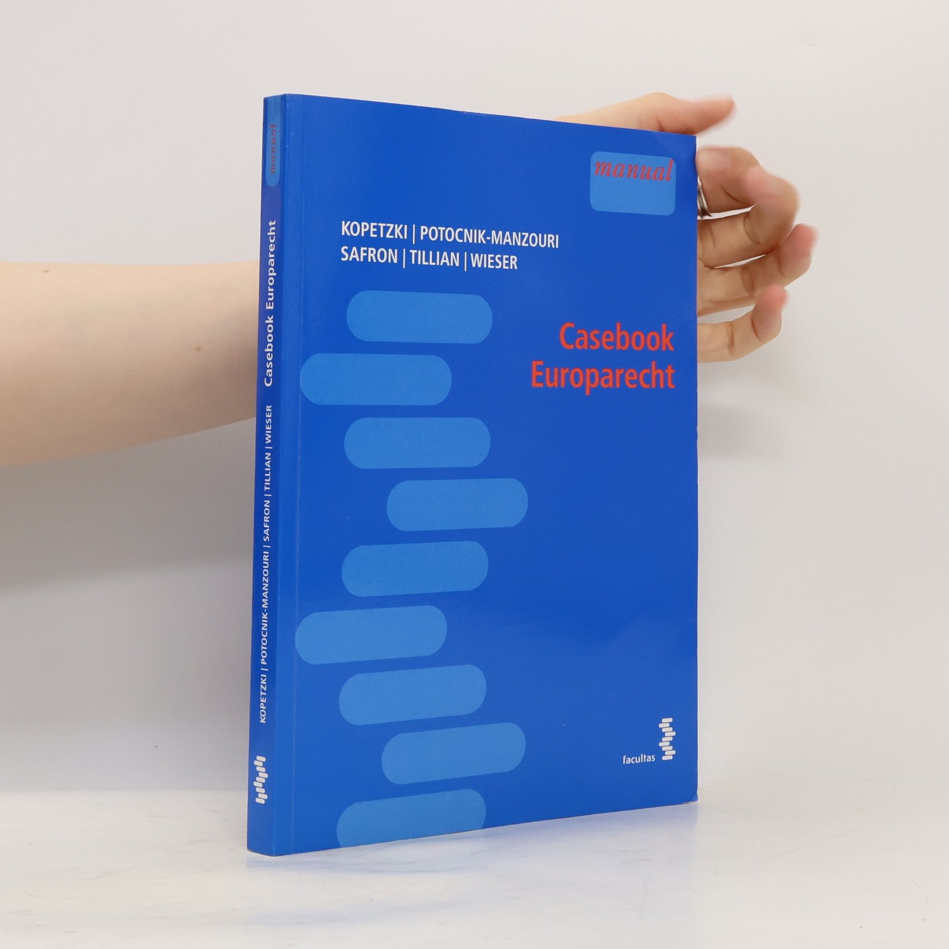 Corinna Potocnik-Manzouri Manual: Casebook Europarecht