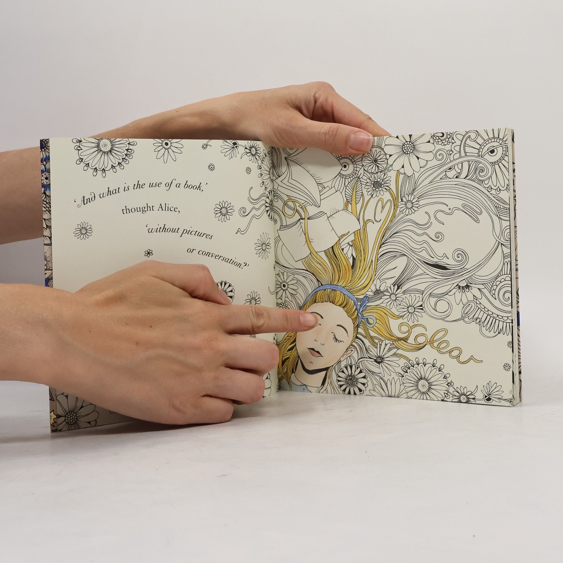 Becky Bolton Escape to Wonderland: A Colouring Book Adventure