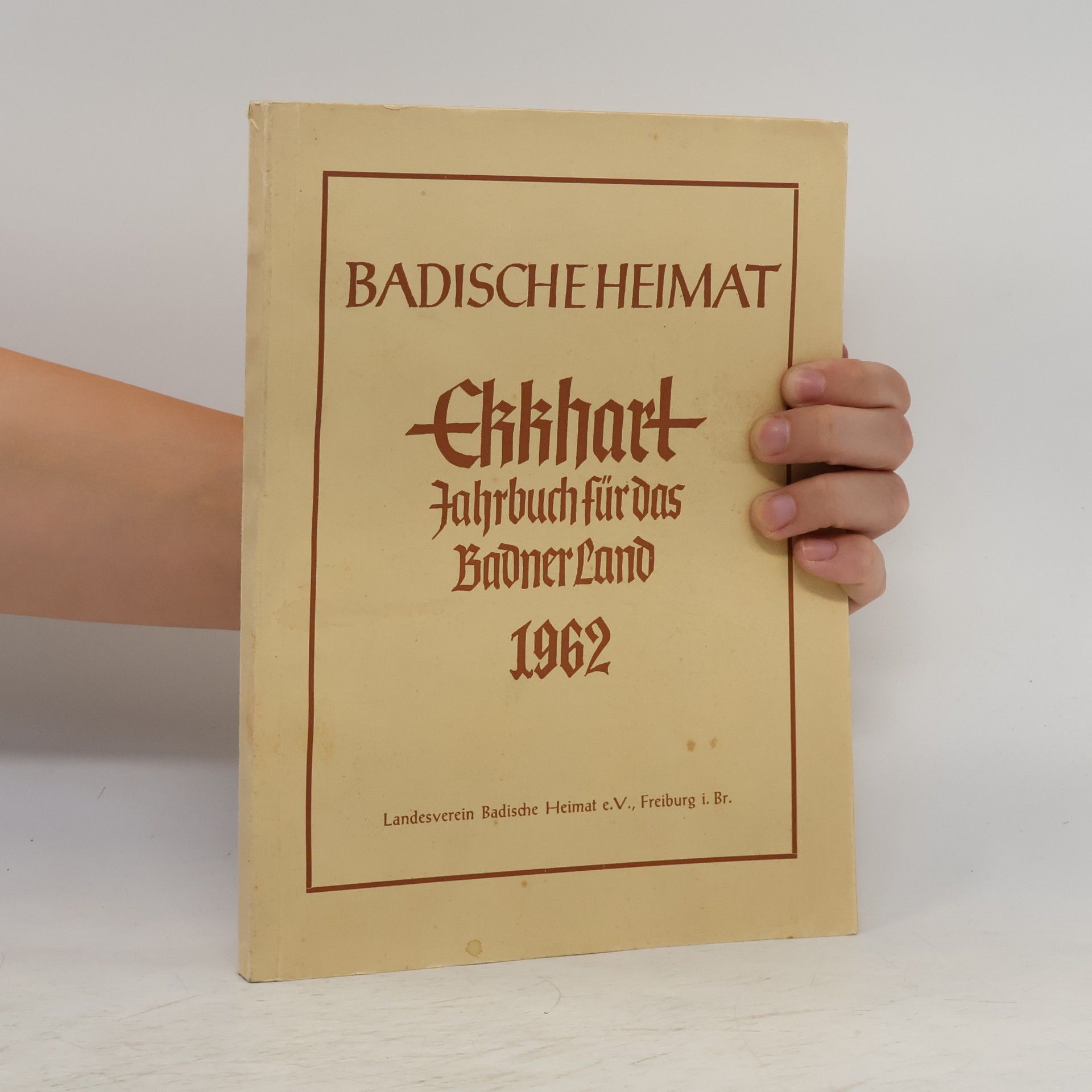 kolektiv Ekkhart. Jahrbuch für das Badnerland 1962