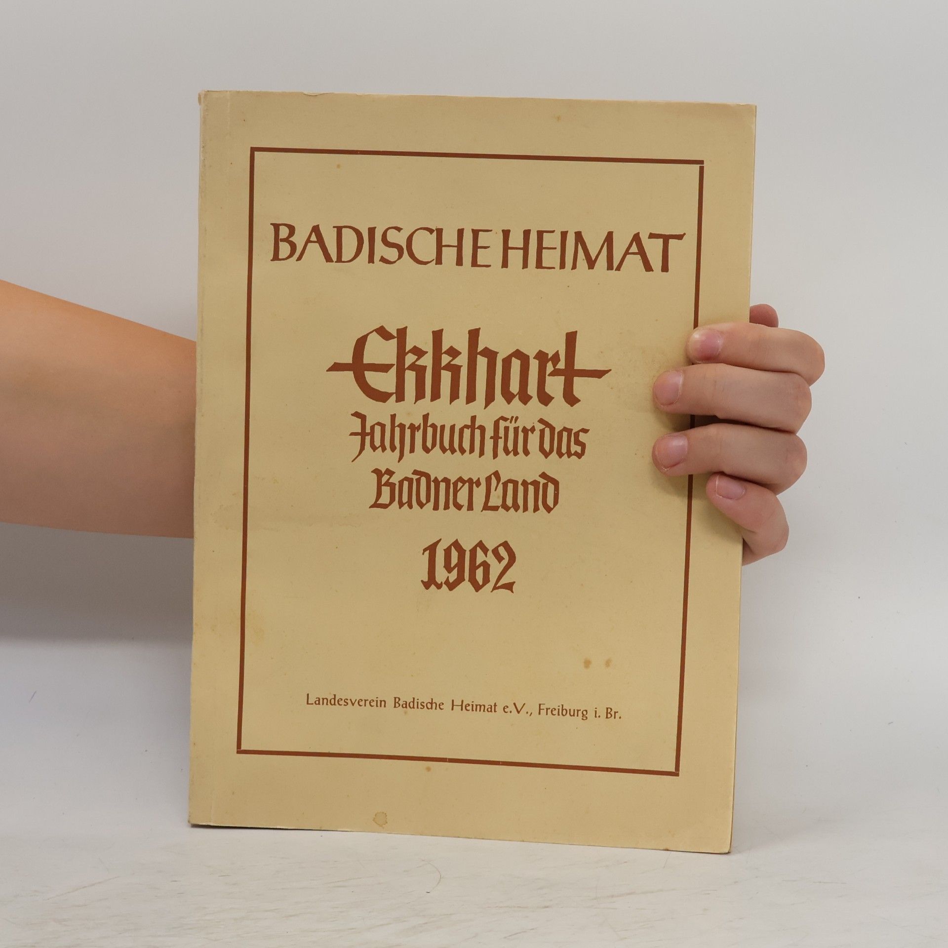 kolektiv Ekkhart. Jahrbuch für das Badnerland 1962