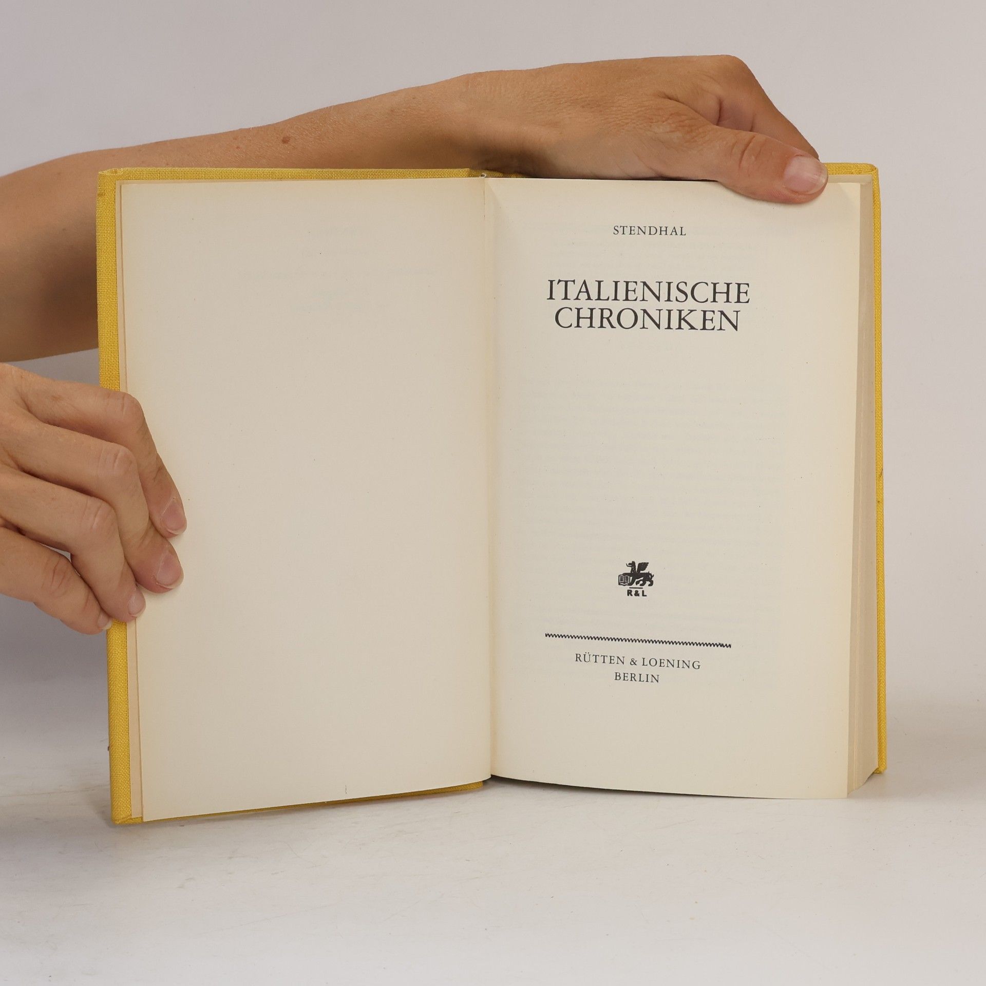 Stendhal Italienische Chroniken