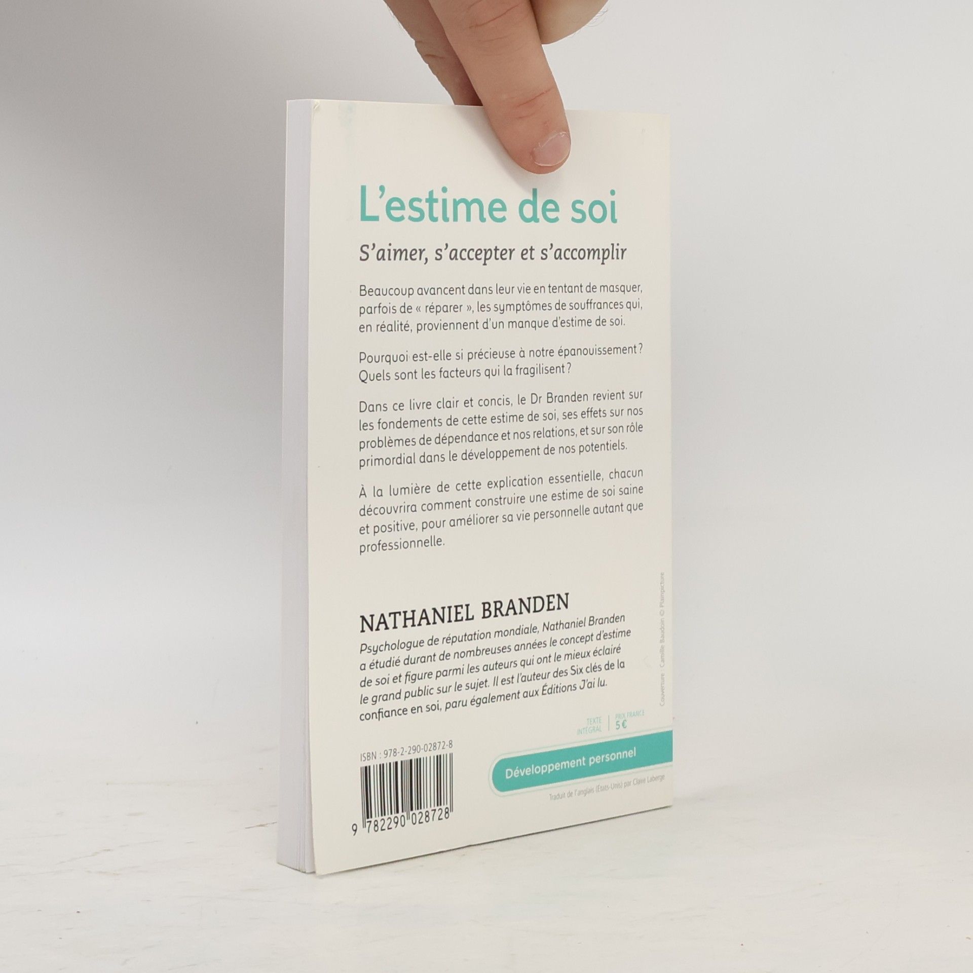 Nathaniel Branden L'estime de soi