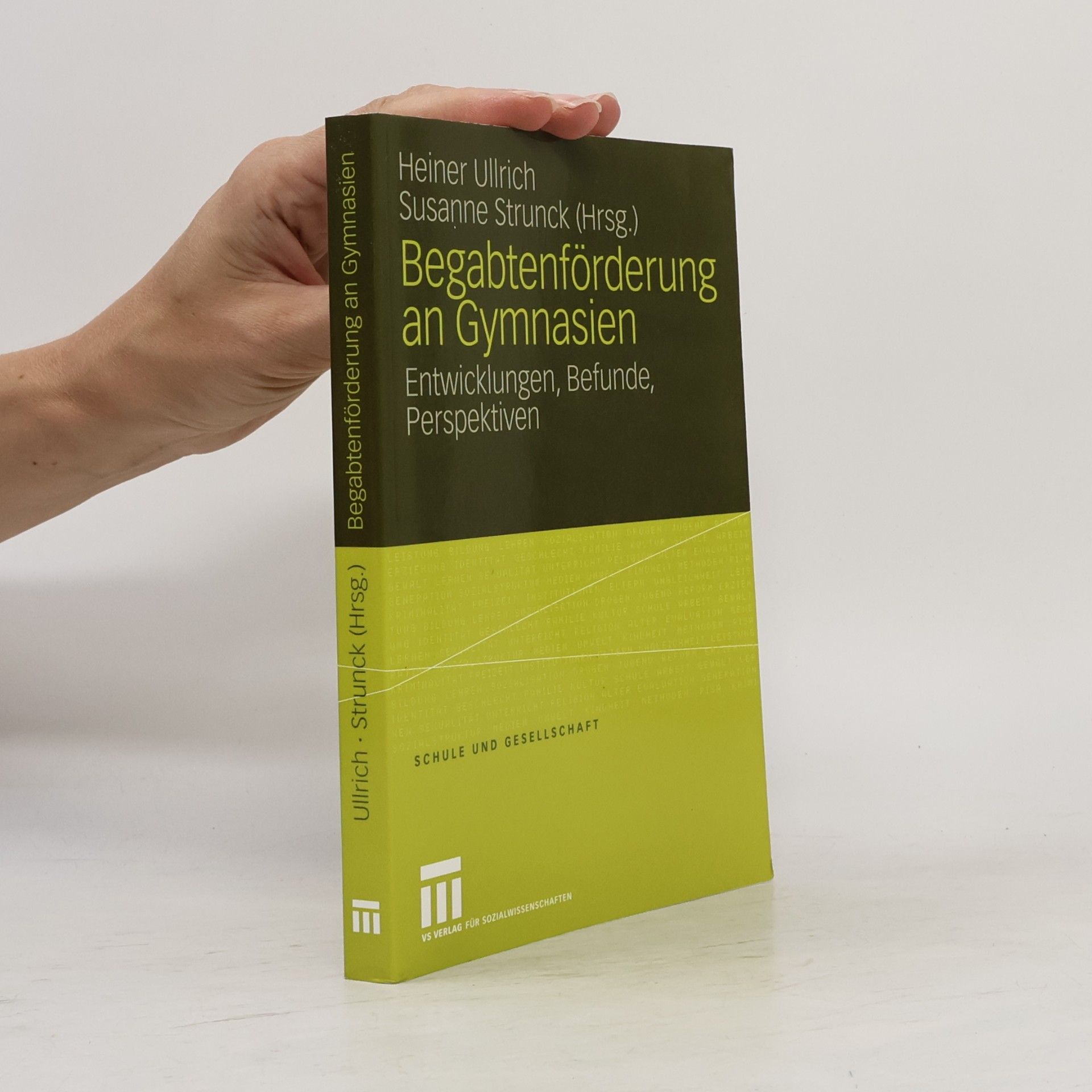 Heiner Ullrich Begabtenförderung an Gymnasien