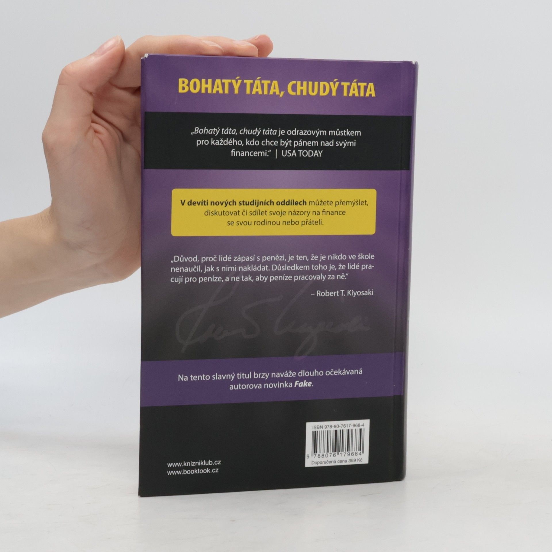Robert Kiyosaki Bohatý táta, chudý táta
