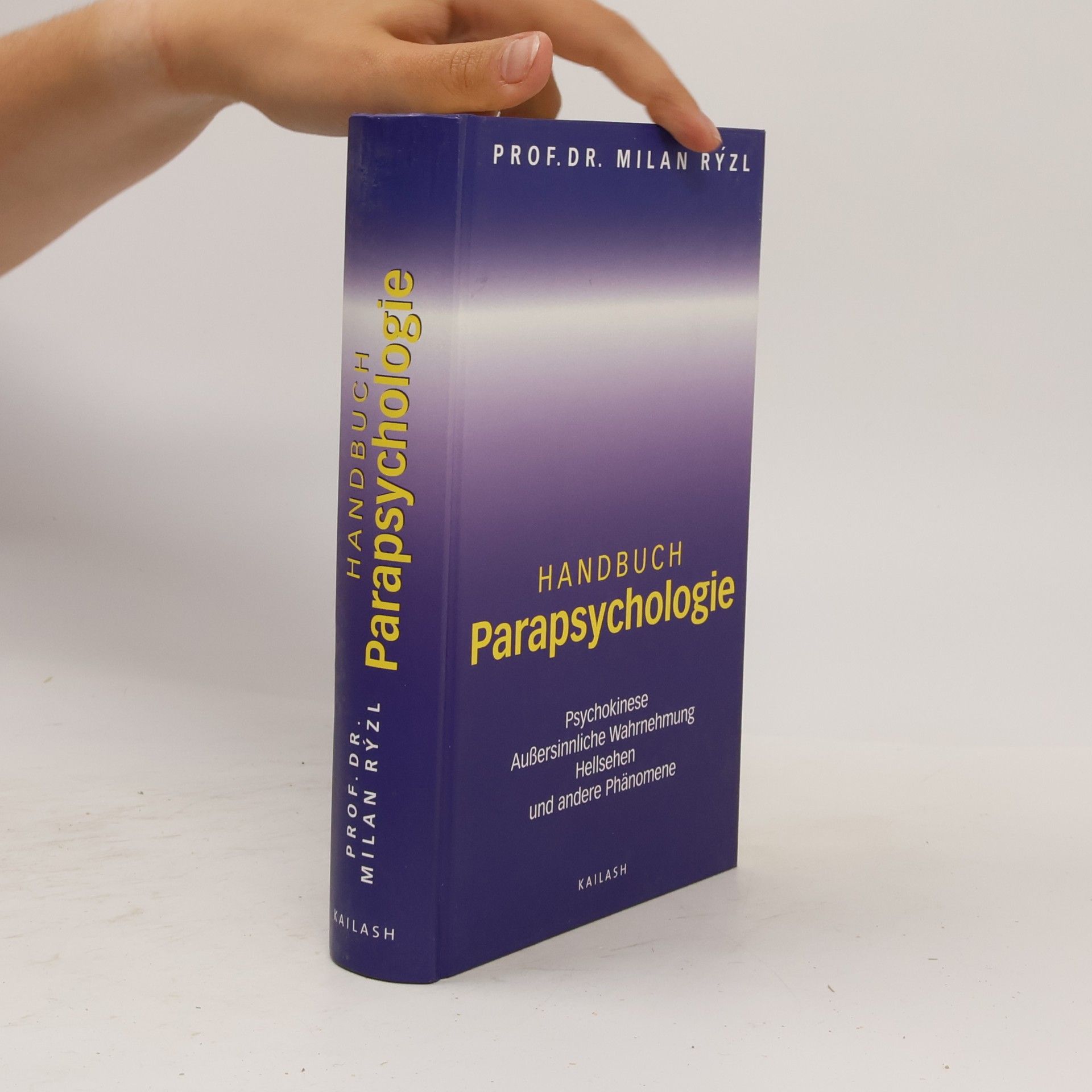 PROF. DR. Milan Rýzl Handbuch Parapsychologie