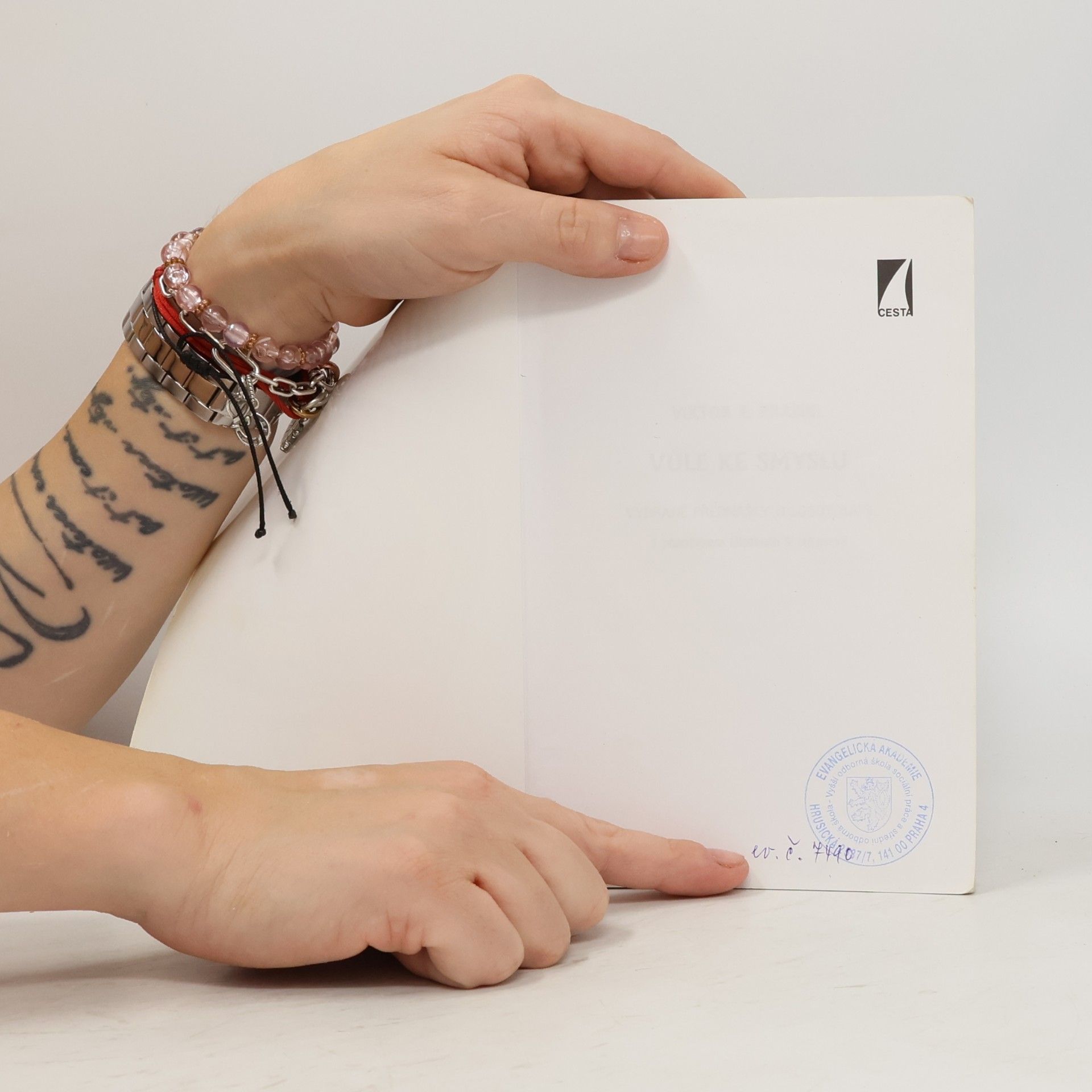 Viktor Frankl Vůle ke smyslu: Vybrané přednášky o logoterapii