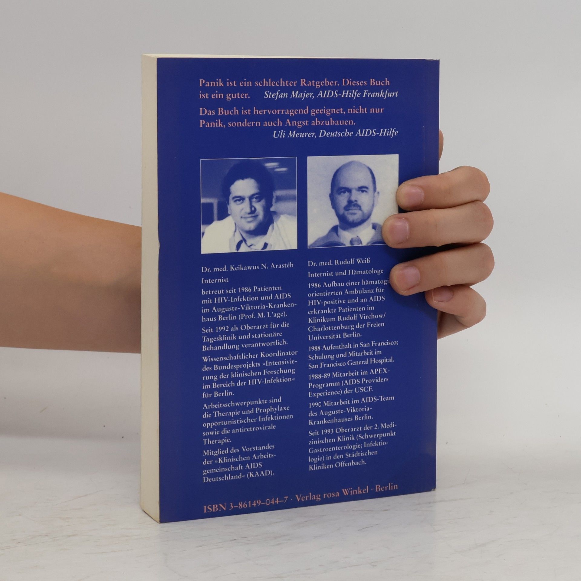 Keikawus Arastéh Buch gegen die Panik