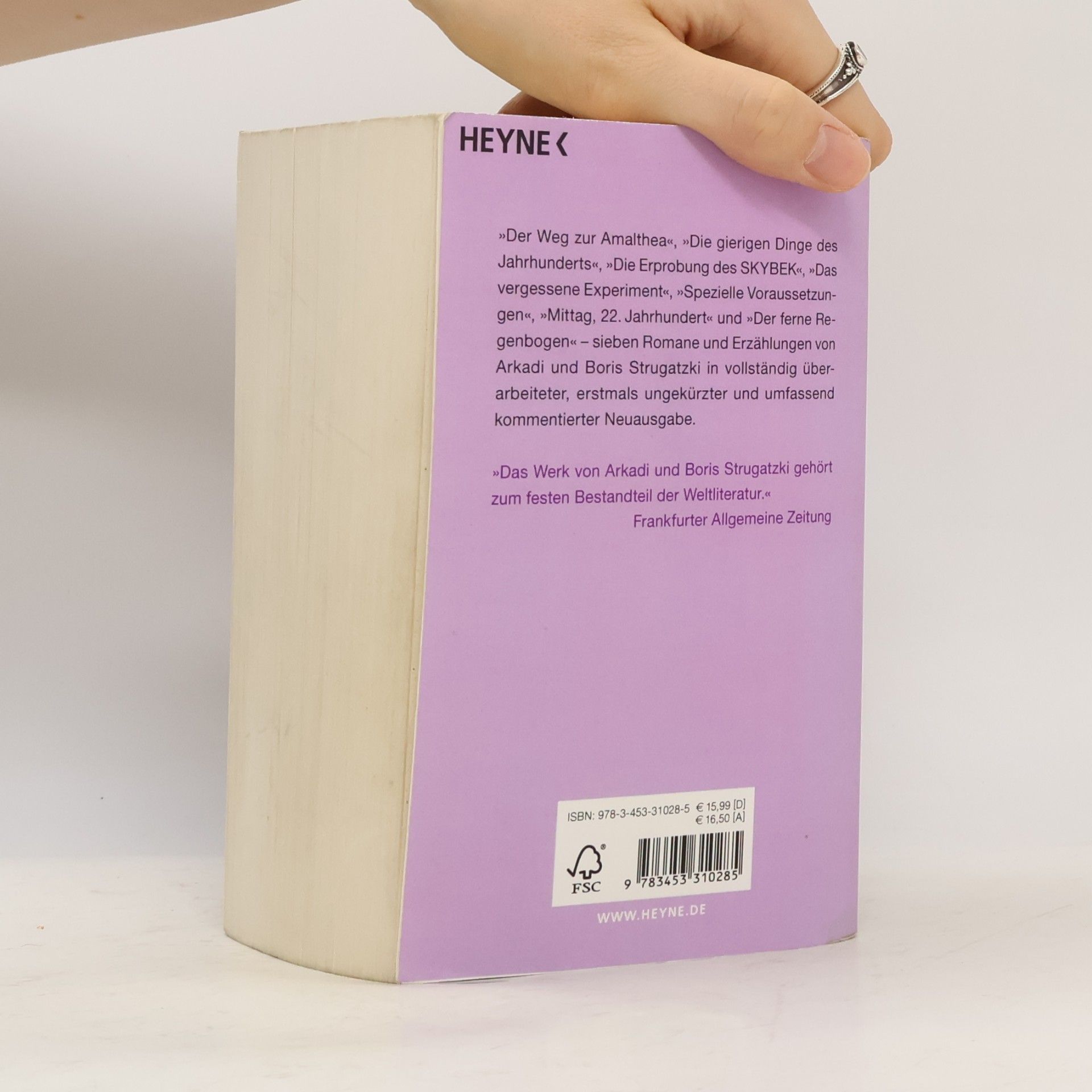 Arkadij Natanovič Strugackij Der Weg zur Amalthea / Die gierigen Dinge des Jahrhunderts / Mittag, 22. Jahrhundert / Der ferne Regenbogen (Omnibus). Bd.5