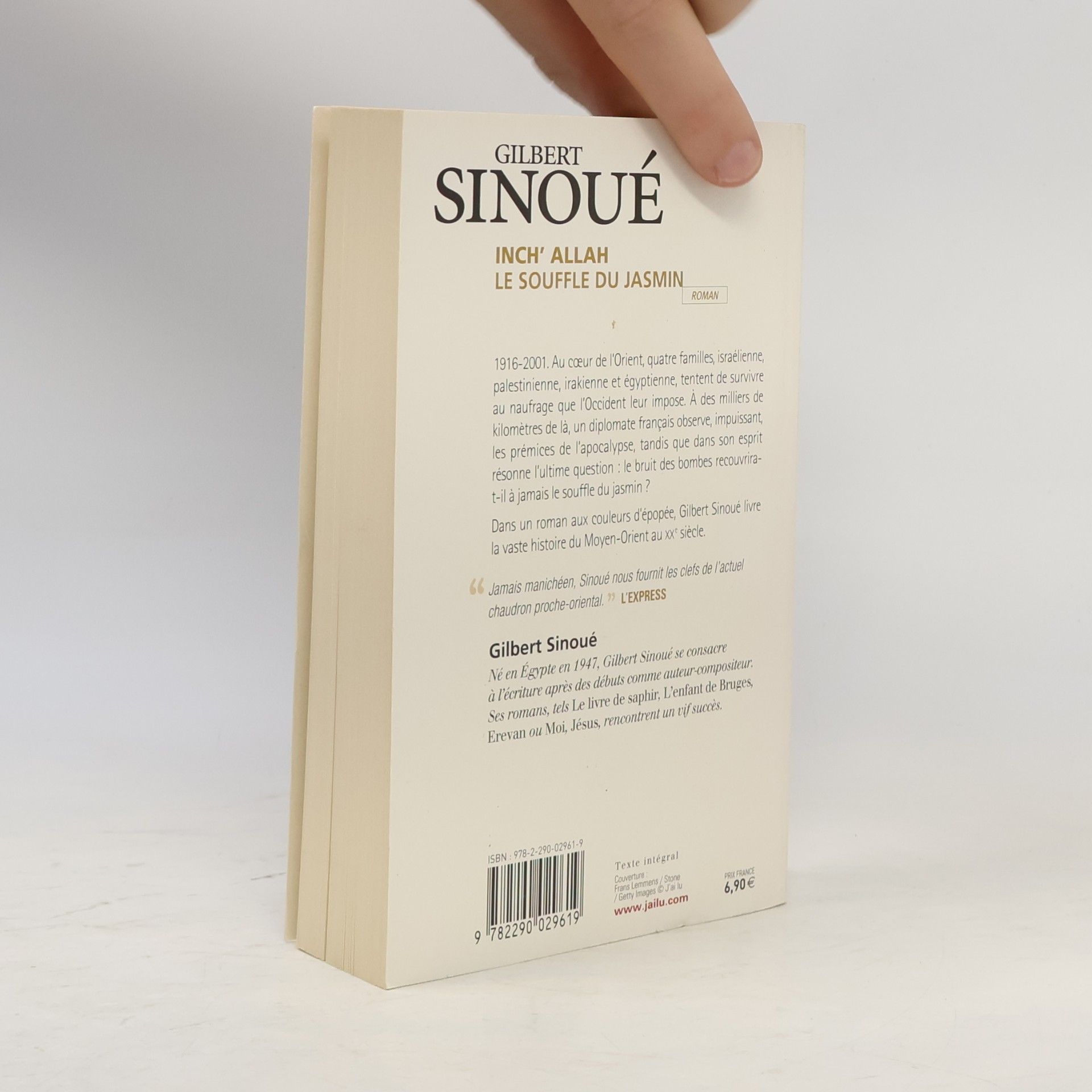 Gilbert Sinoué Le souffle du jasmin