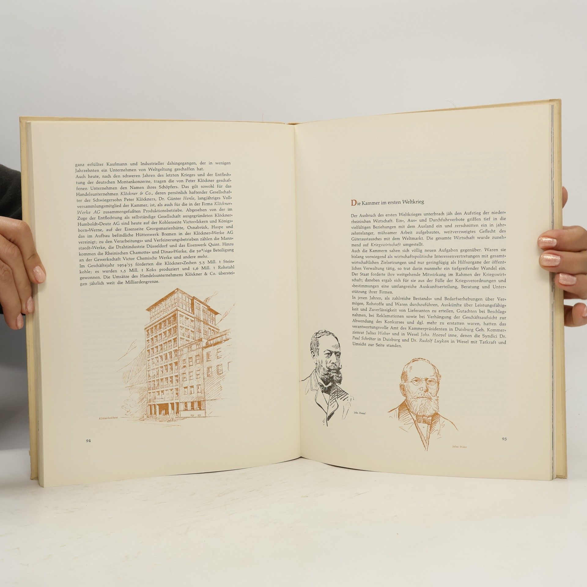 Hellmuth Herker 125 Jahre Niederrheinische Industrie- und Handelskammer Duisburg-Wesel