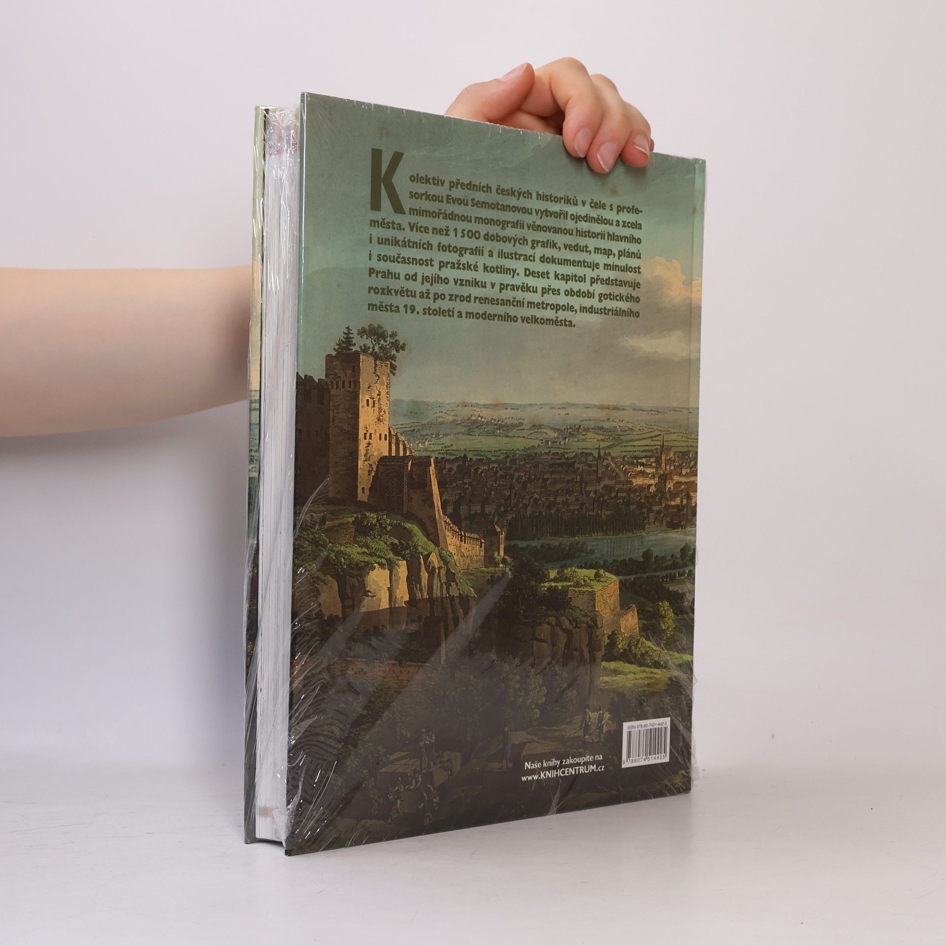 Eva Semotanová Ottův historický atlas. Praha