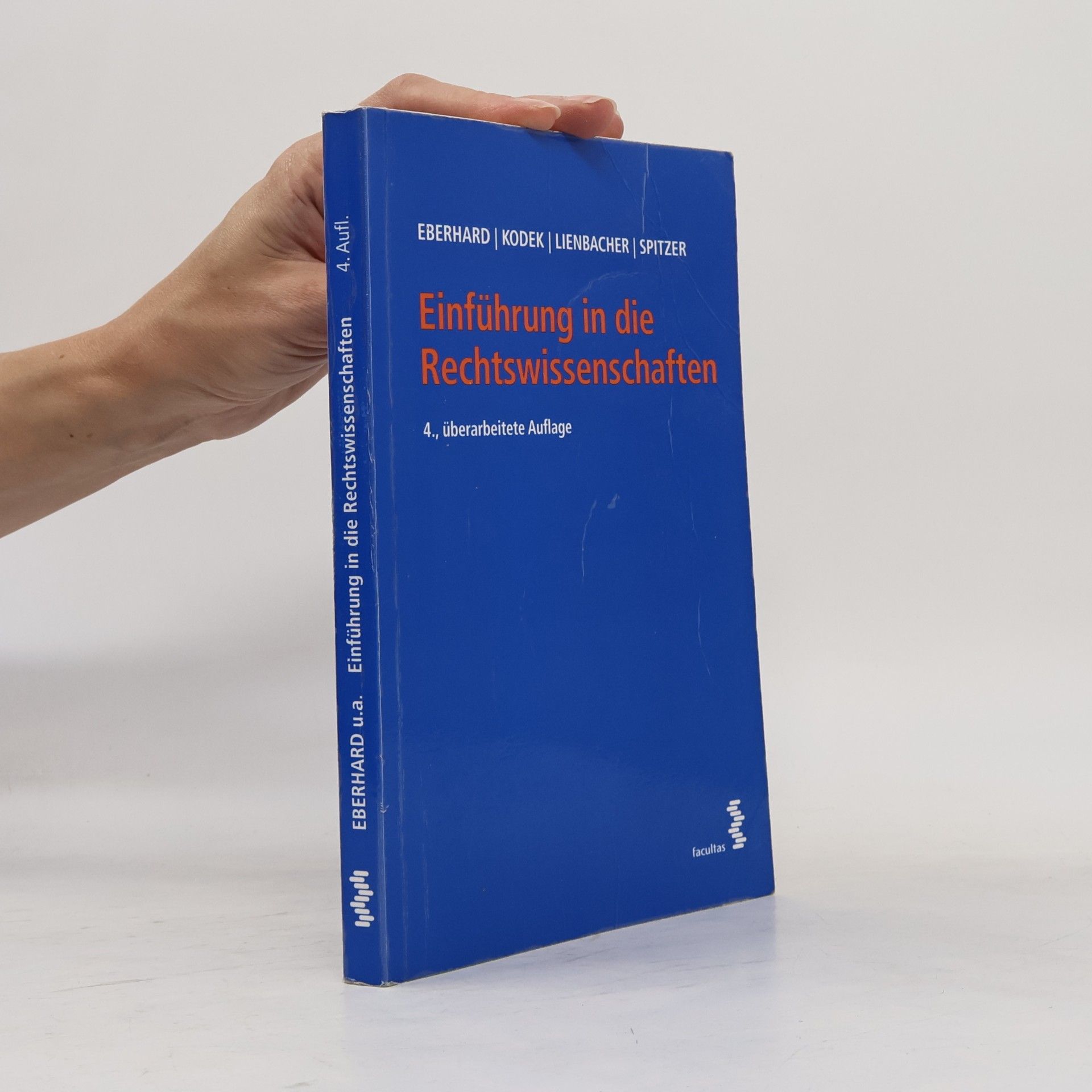 Harald Eberhard Einführung in die Rechtswissenschaften